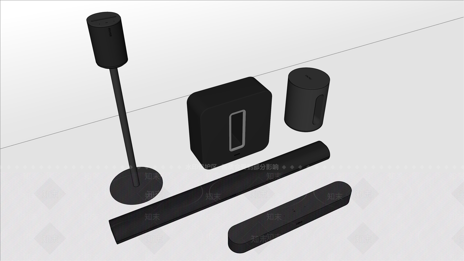 Sonos音响SU模型下载【ID:1150722284】