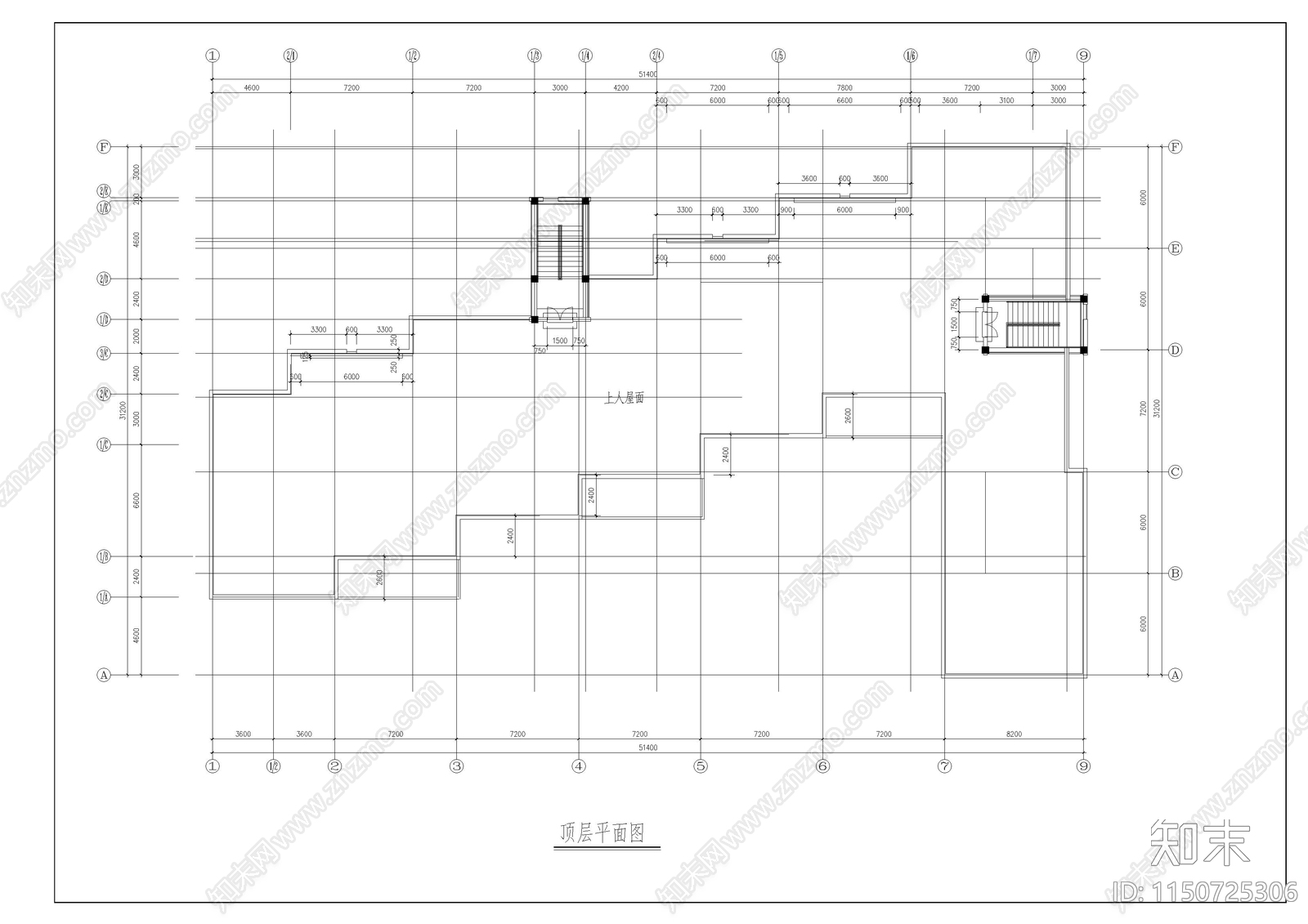 四建幼儿园cad施工图下载【ID:1150725306】