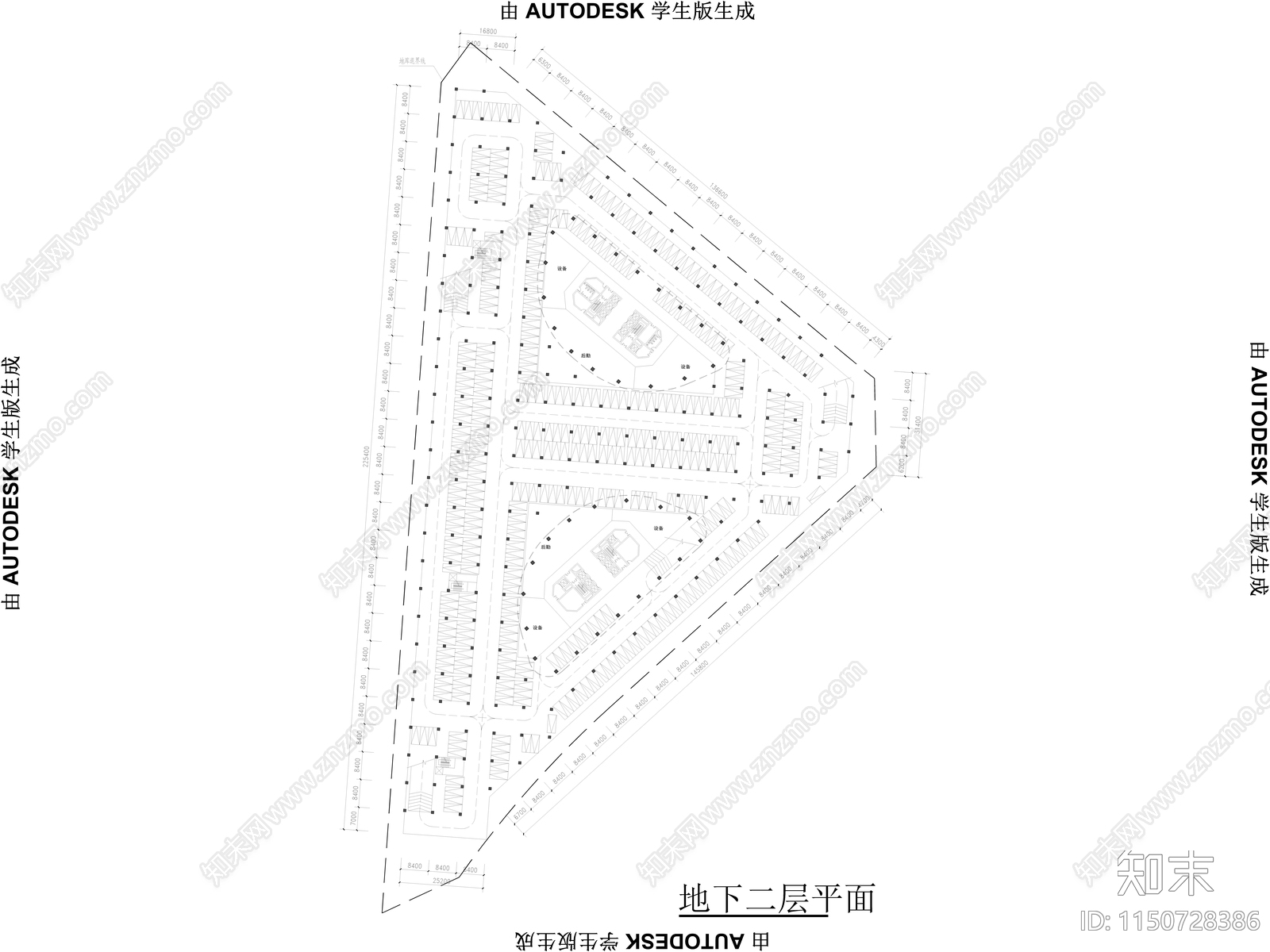 东湖国际广场方案平面图cad施工图下载【ID:1150728386】