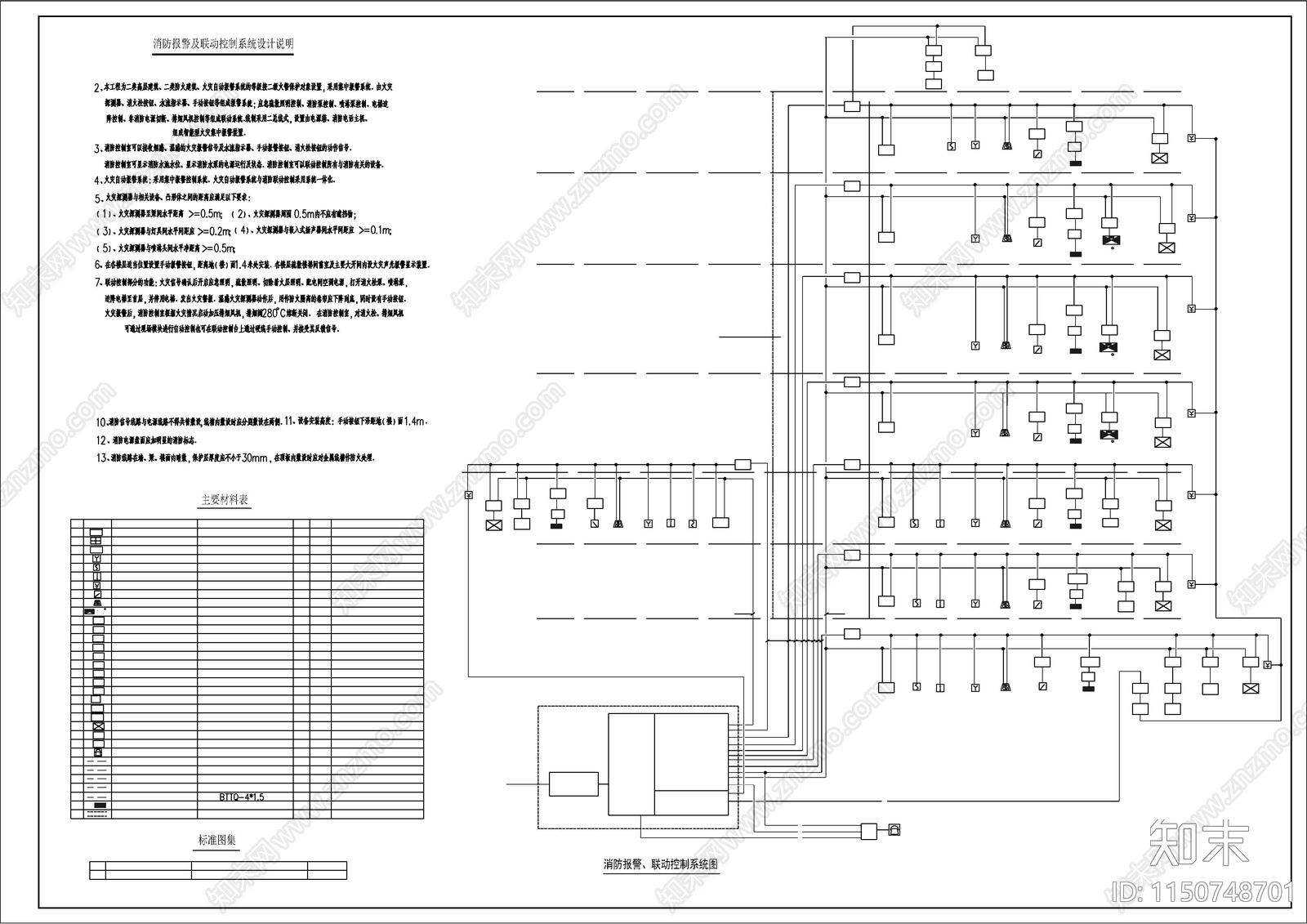 6套办公弱电智能化设计施工图下载【ID:1150748701】