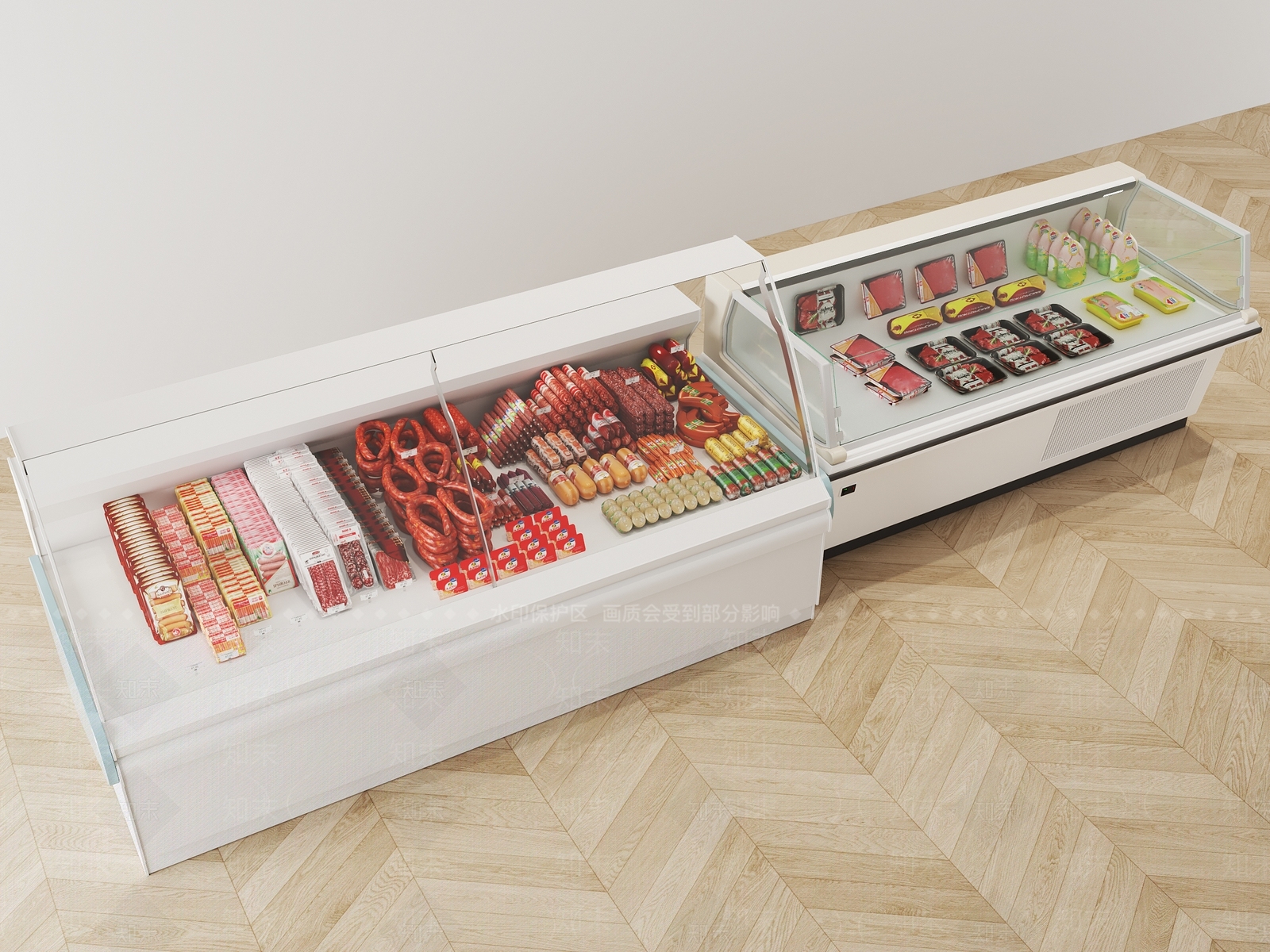 冰箱冰柜3D模型下载【ID:1150765968】