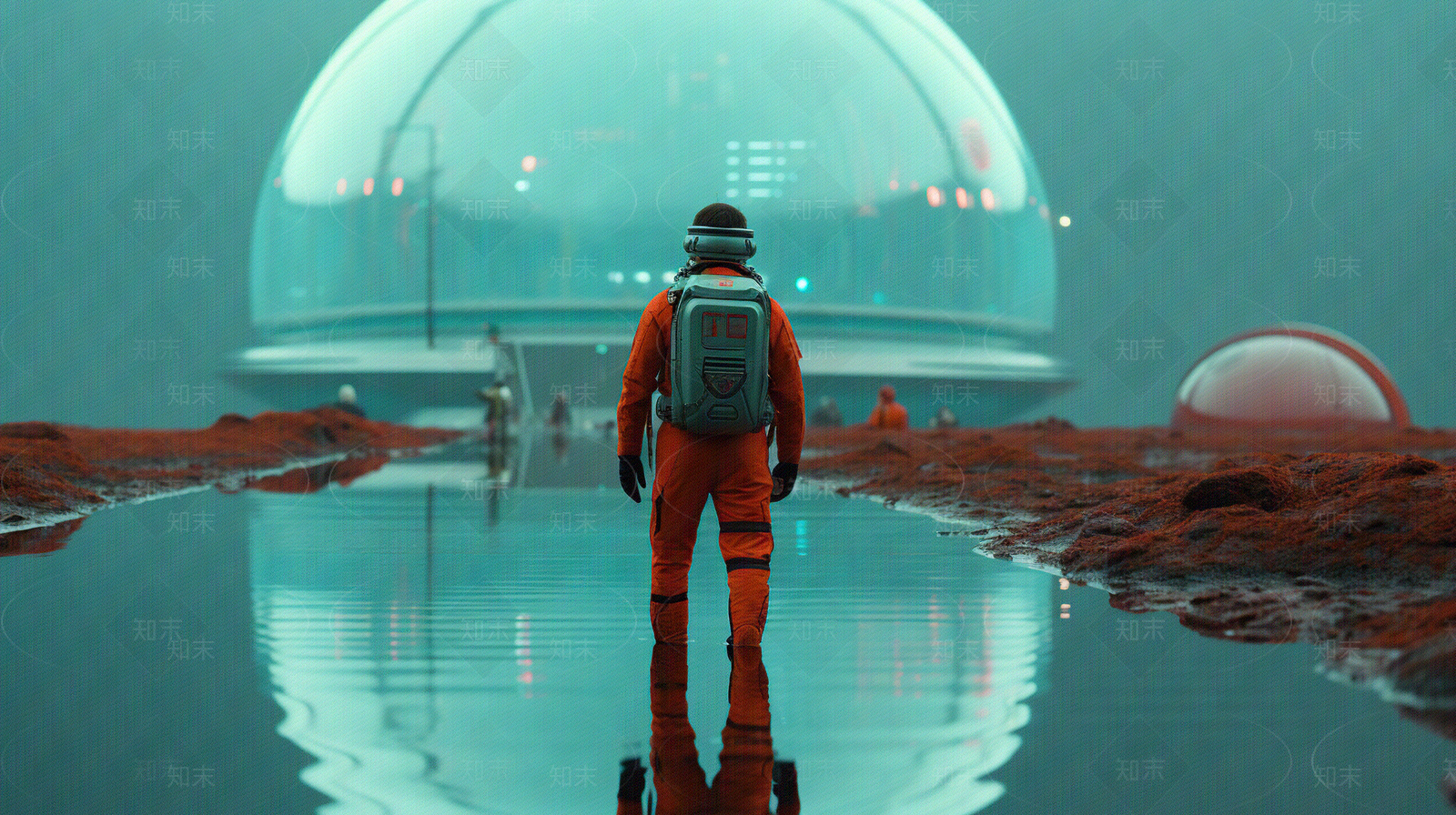 现代科幻外星场景壁纸贴图下载【ID:1150767220】