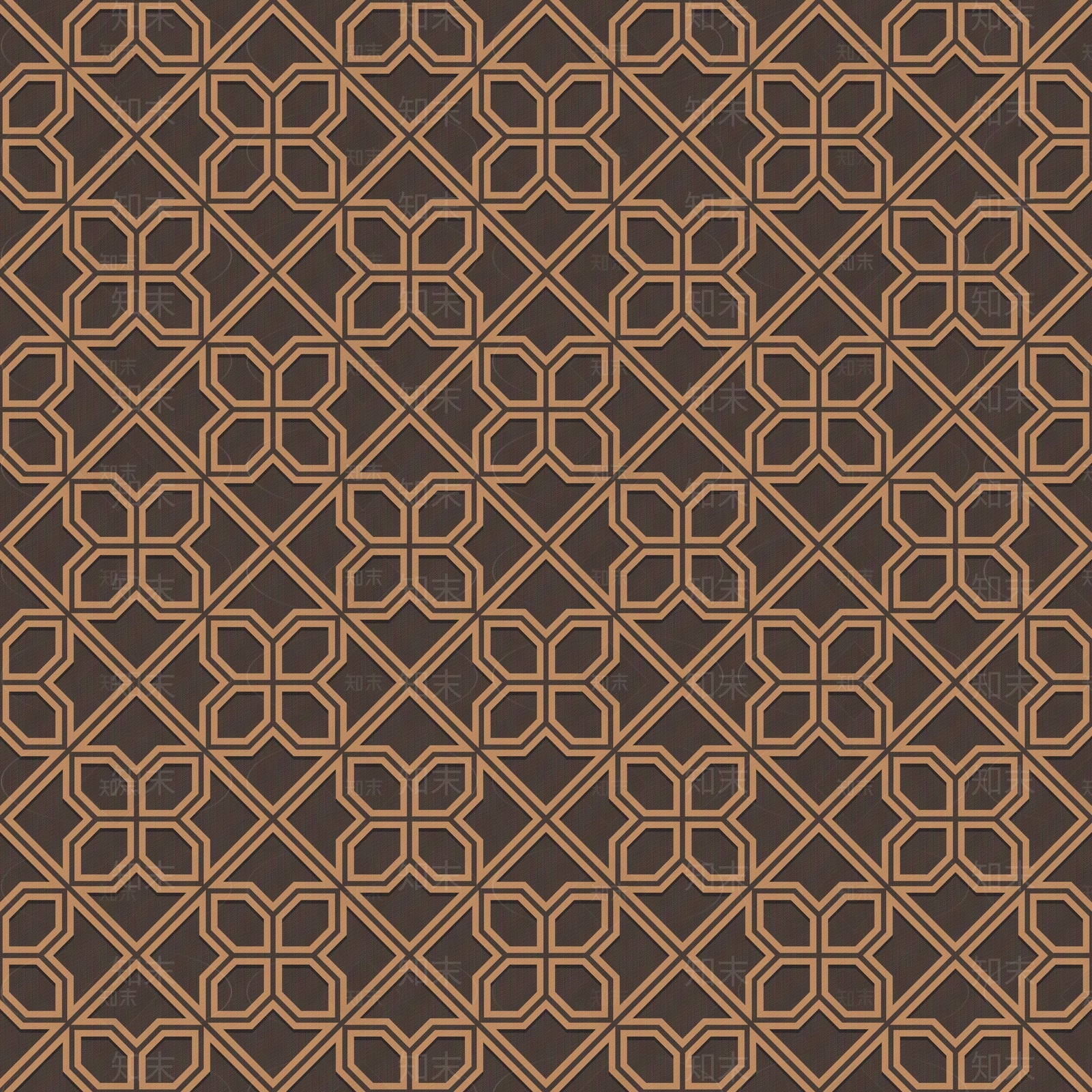 复古阿拉伯花纹壁纸贴图下载【ID:1150767813】