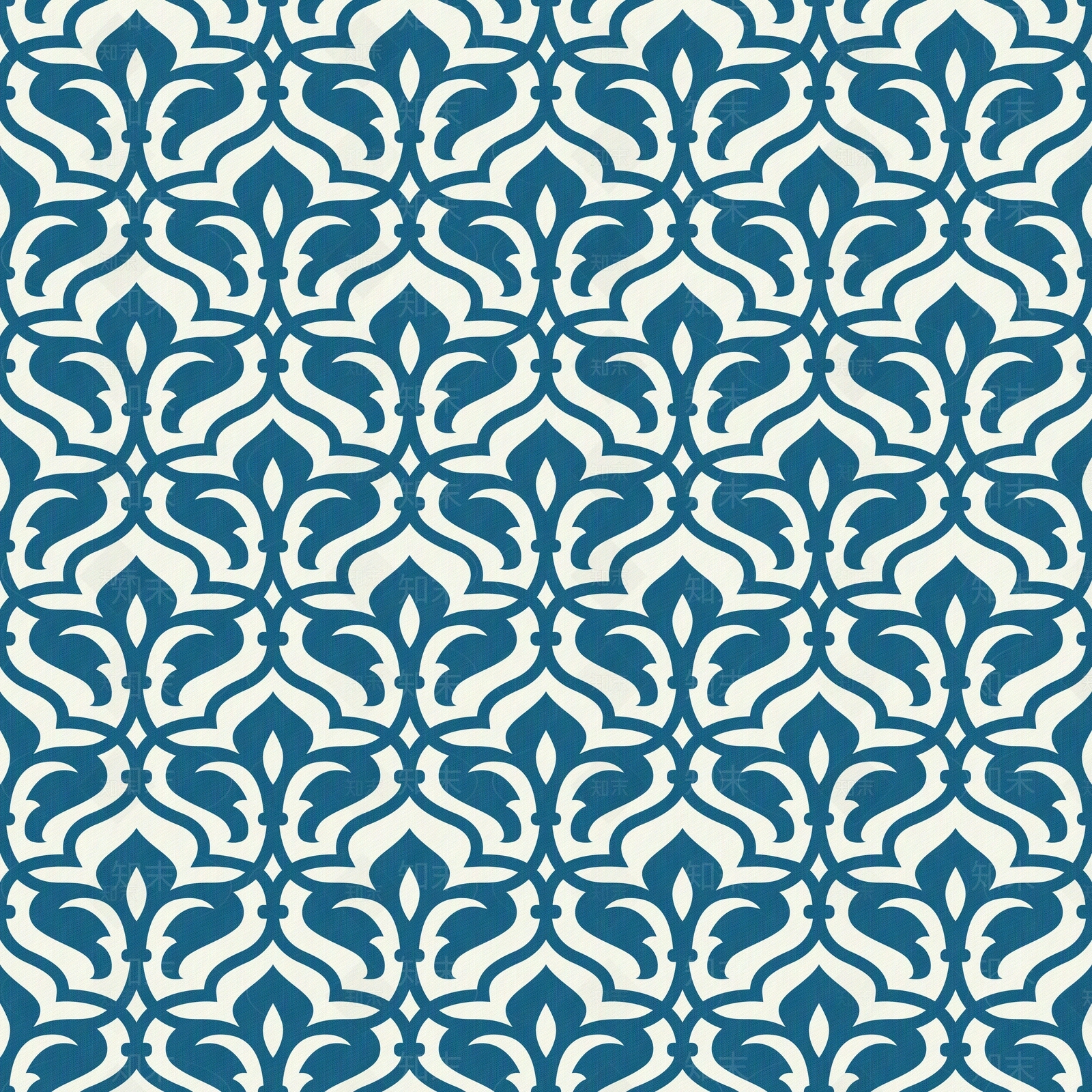 复古阿拉伯花纹壁纸贴图下载【ID:1150767953】