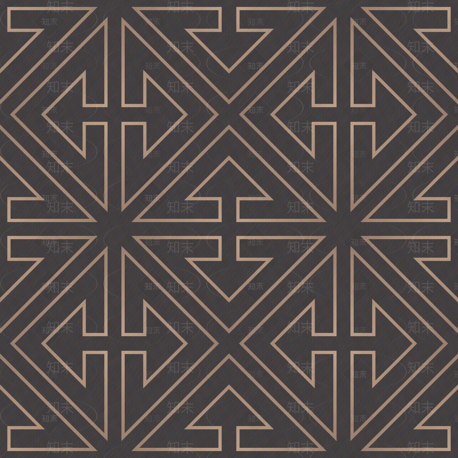 复古阿拉伯花纹壁纸贴图下载【ID:1150768191】