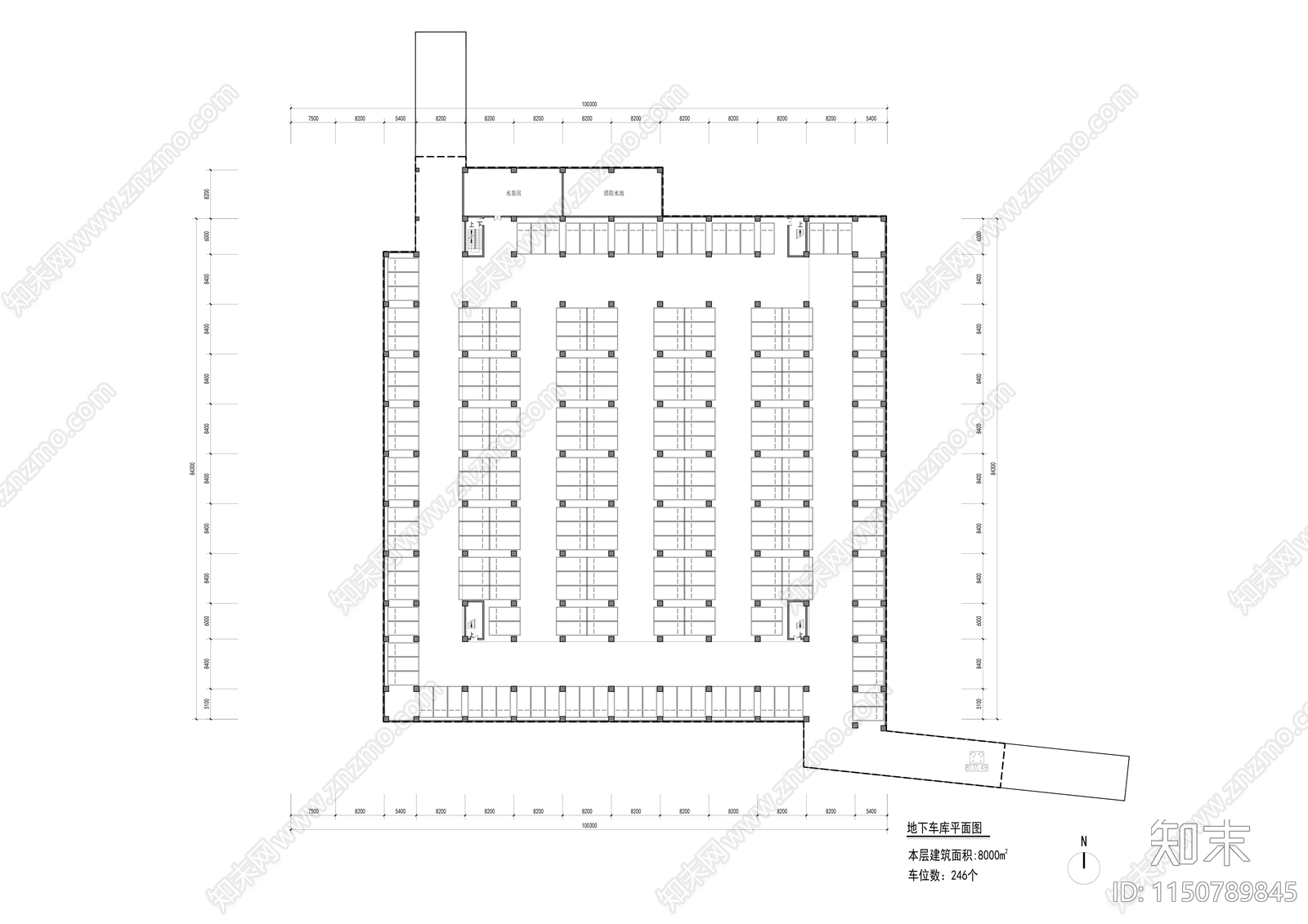 某学校体育馆平面剖面施工图下载【ID:1150789845】