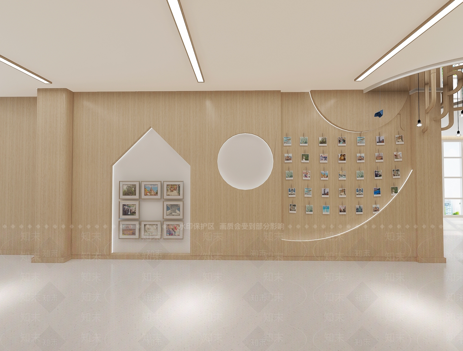 简欧幼儿园3D模型下载【ID:1150804514】