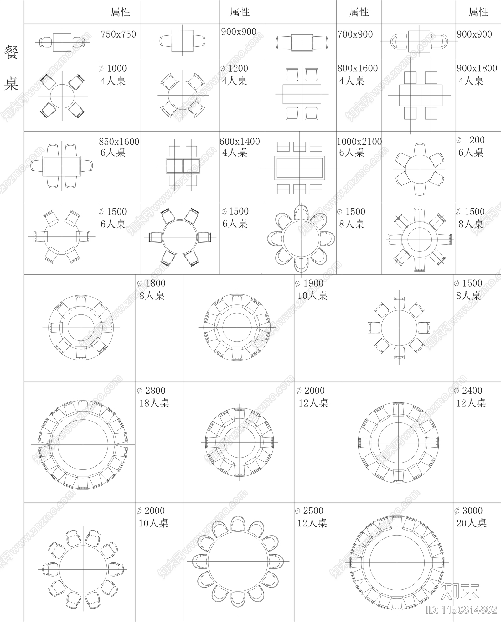 最新2024超全办公家具图库施工图下载【ID:1150814802】