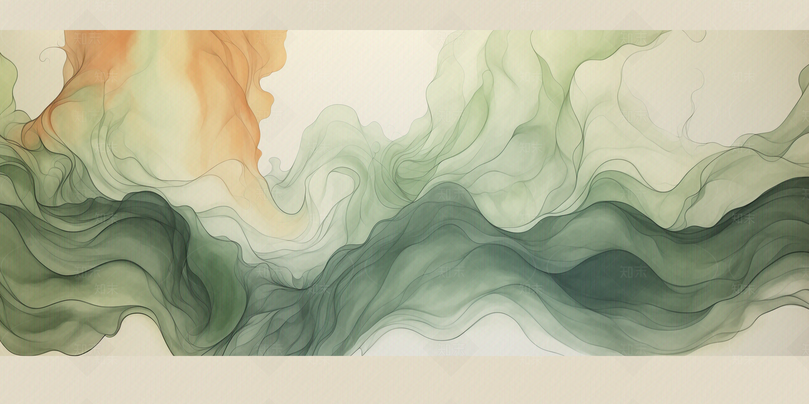 新中式禅意抽象壁纸贴图下载【ID:1150820362】