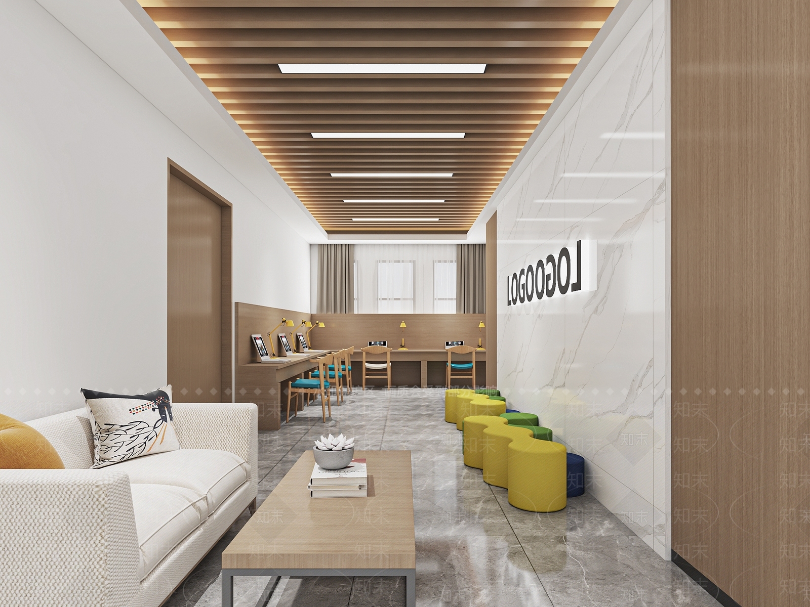 现代宿舍3D模型下载【ID:1150824232】