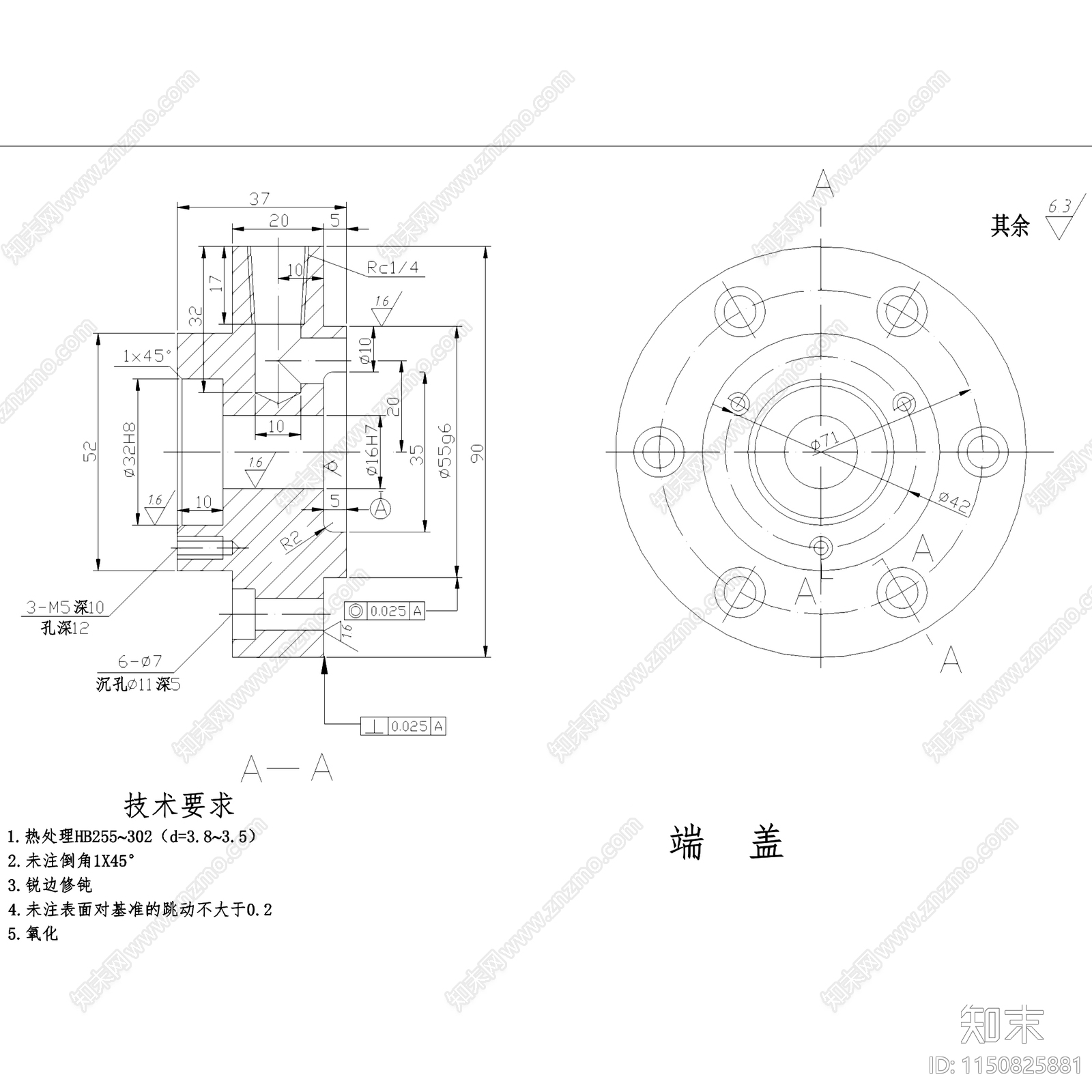 机械工业零部件标准件详图节点施工图下载【ID:1150825881】