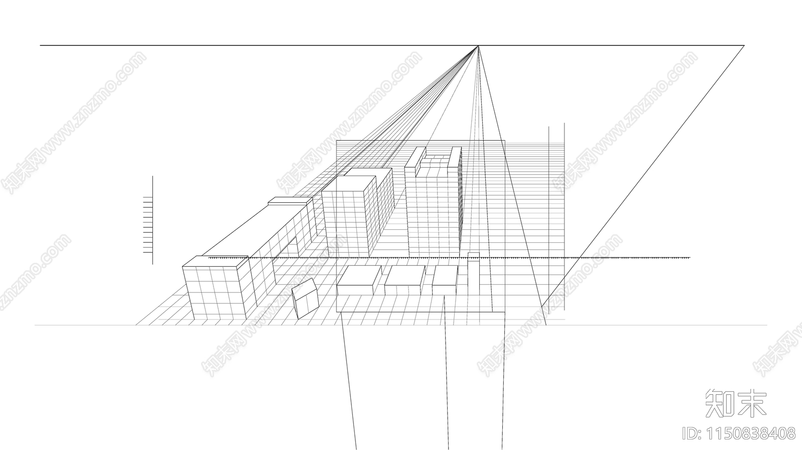 景观透视关系图例素材施工图下载【ID:1150838408】