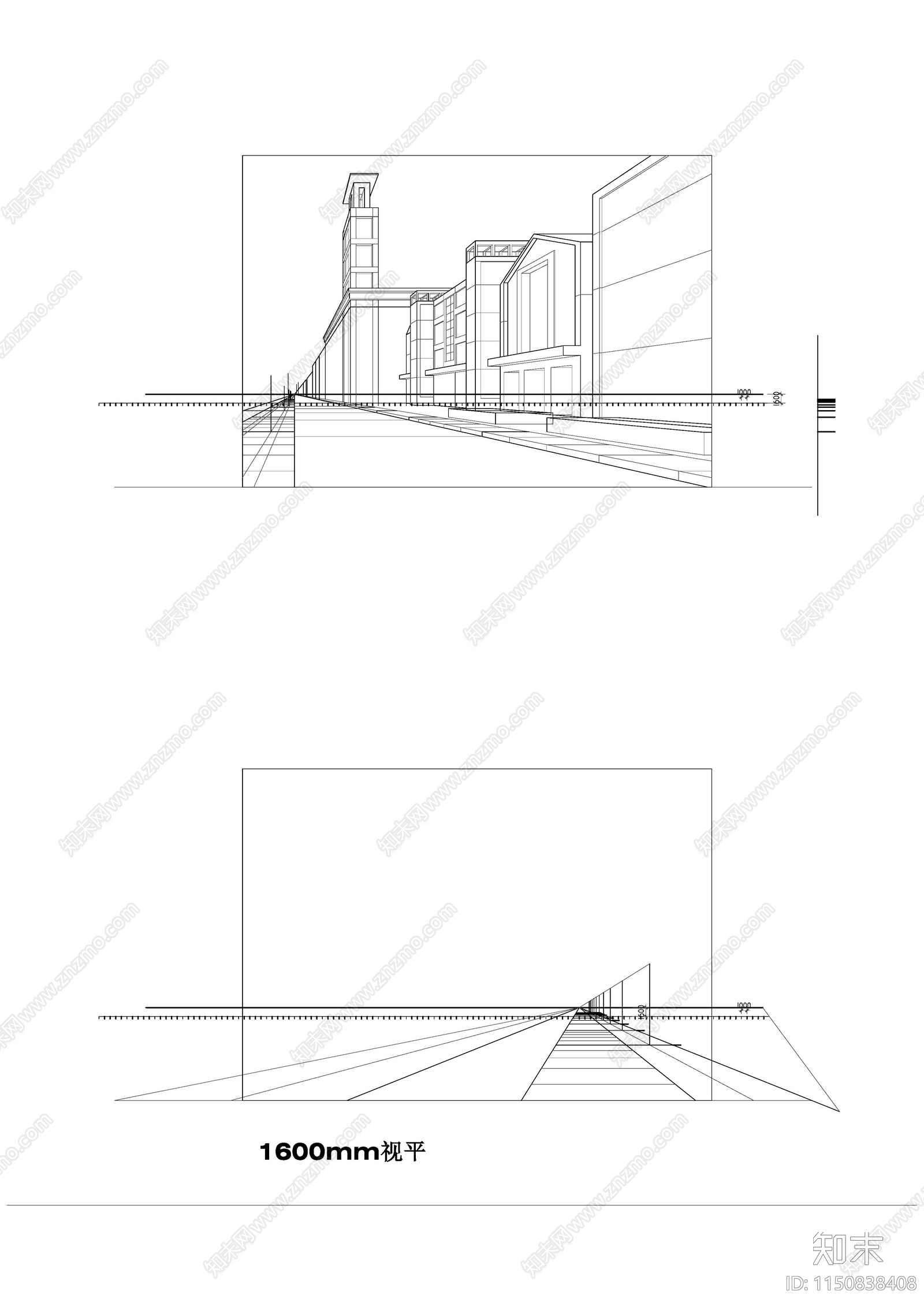 景观透视关系图例素材施工图下载【ID:1150838408】