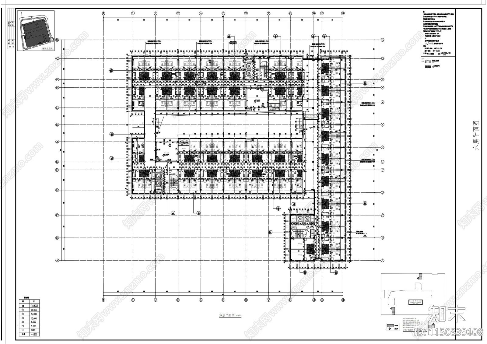 知识城第二邻里中心项目建筑cad施工图下载【ID:1150839108】