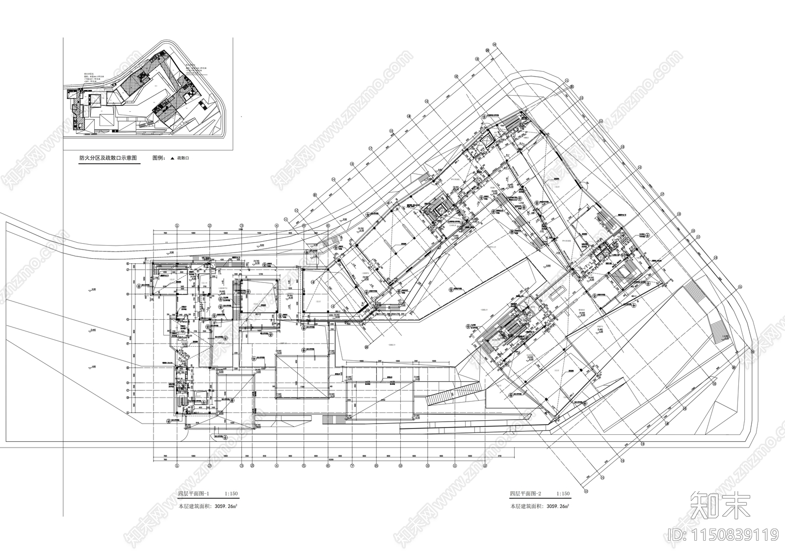 著名美术学院美术馆建筑施工图下载【ID:1150839119】