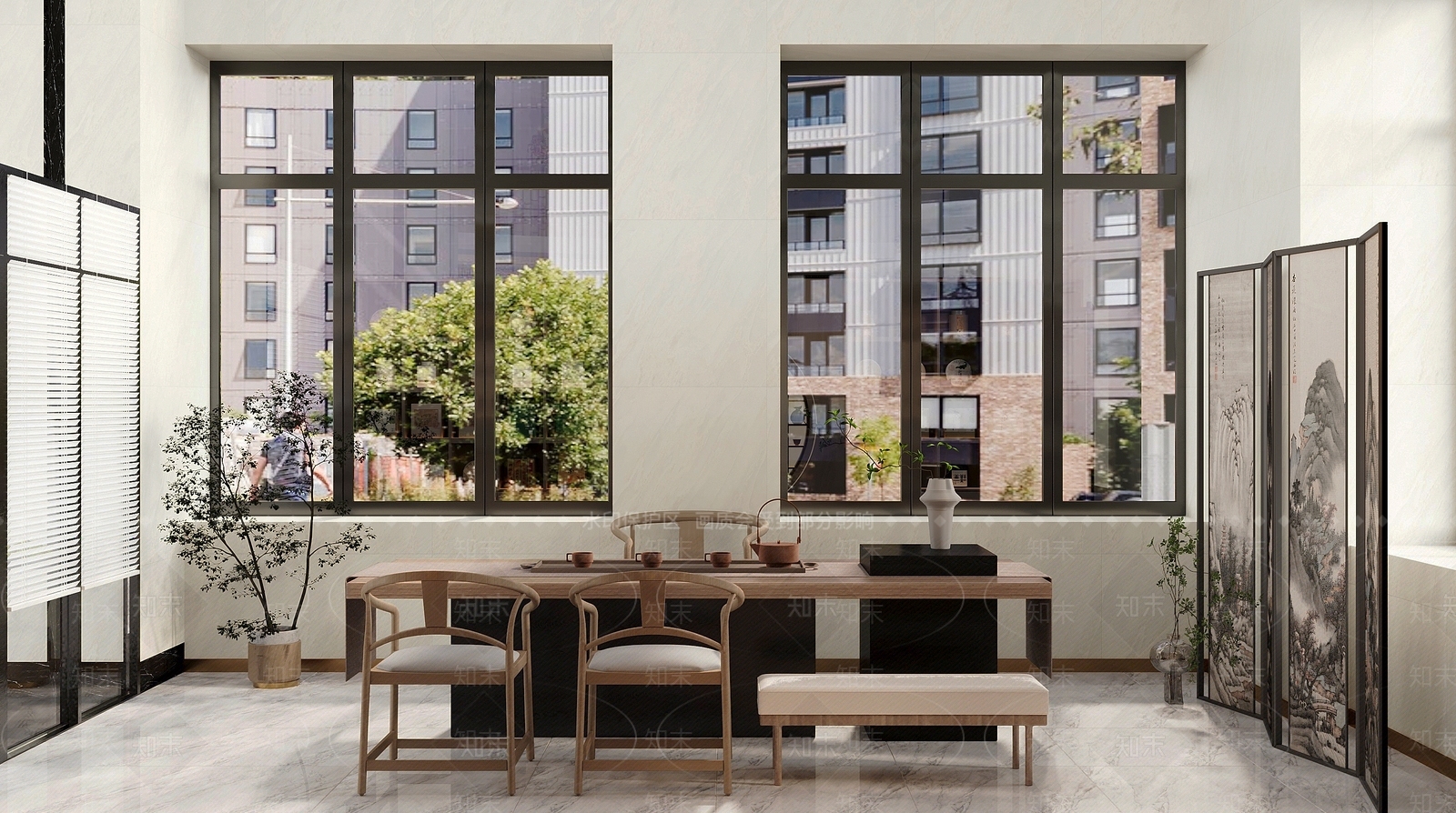 现代茶叶店3D模型下载【ID:1150842986】