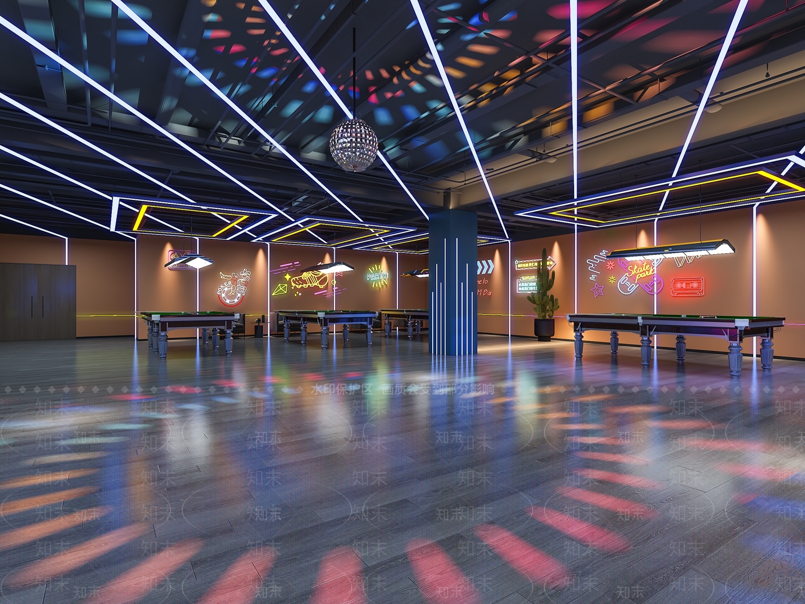 现代滑冰场3D模型下载【ID:1150863339】
