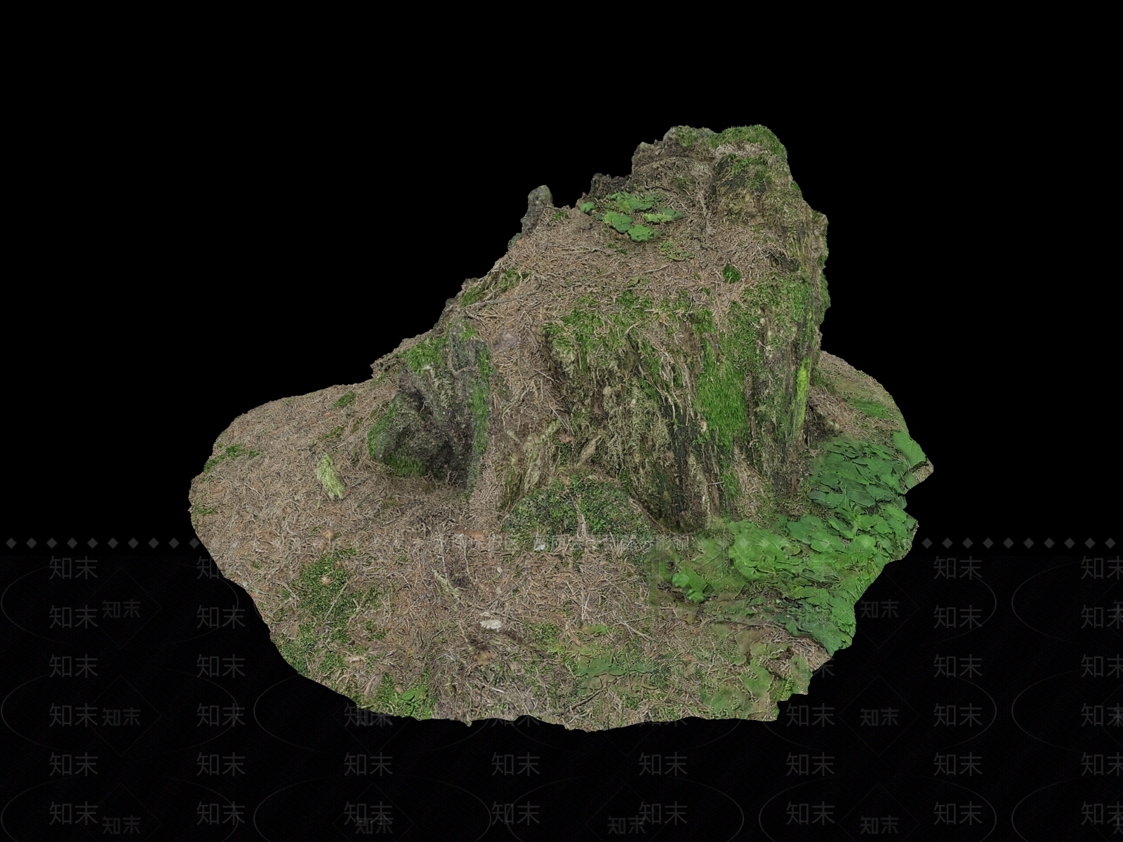 现代树根树枝3D模型下载【ID:1150881494】