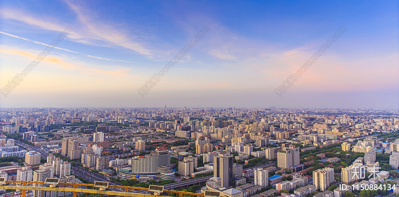 傍晚城市天空外景贴图下载【ID:1150884134】