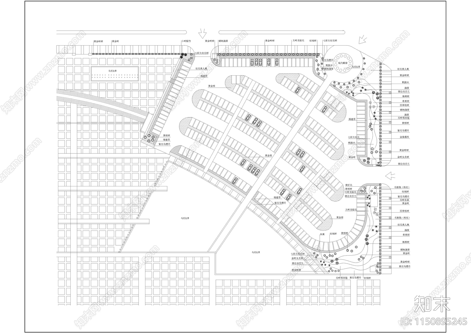 现代国际展览中心环境设计cad施工图下载【ID:1150895245】