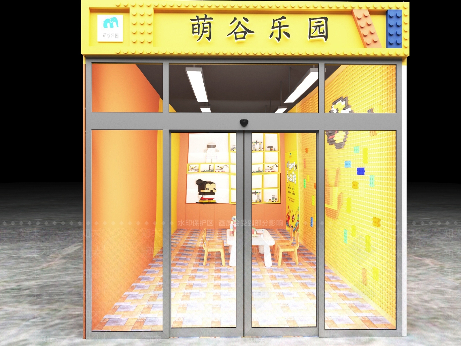 现代玩具礼品店3D模型下载【ID:1150899202】
