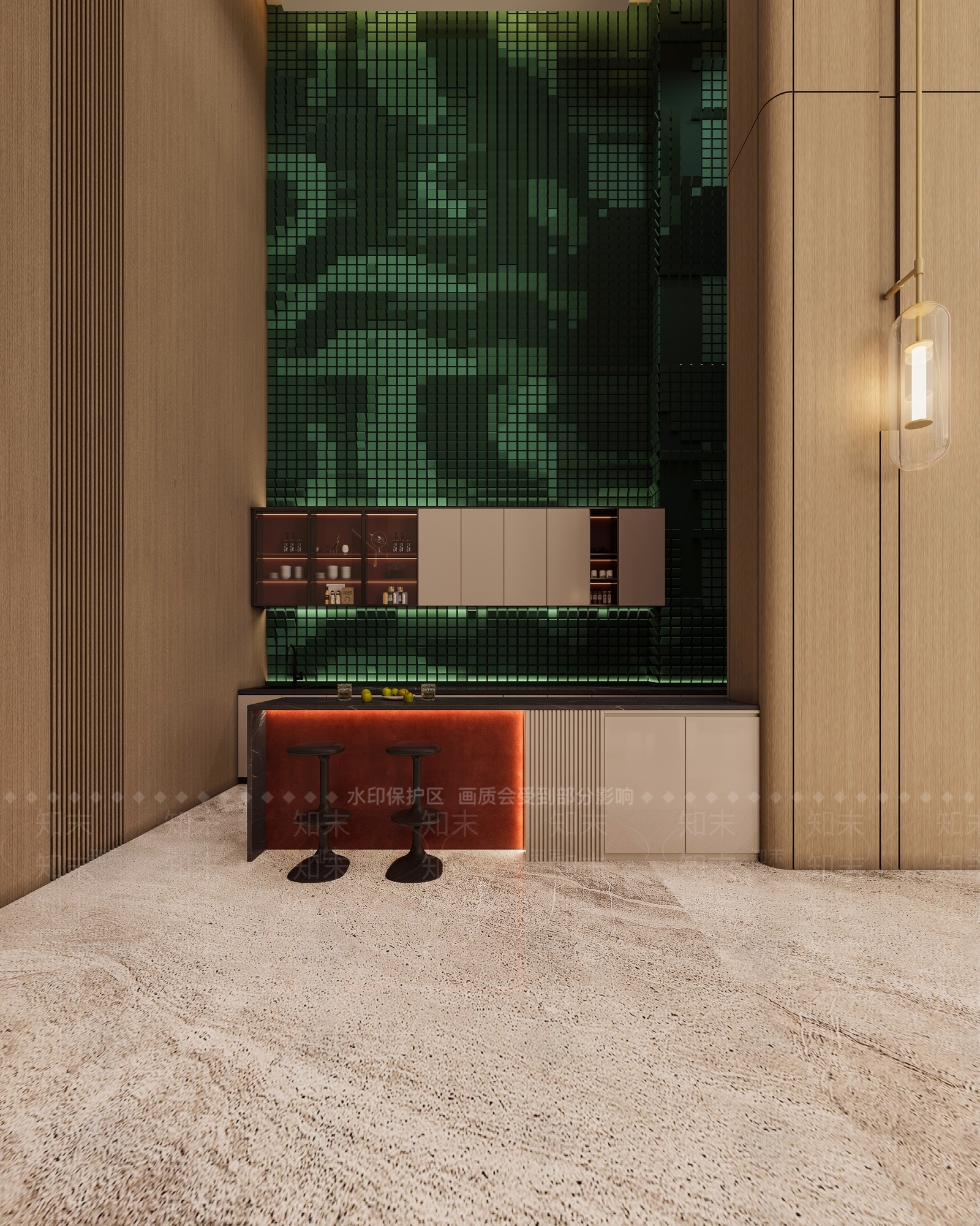 新中式售楼部3D模型下载【ID:1150907317】