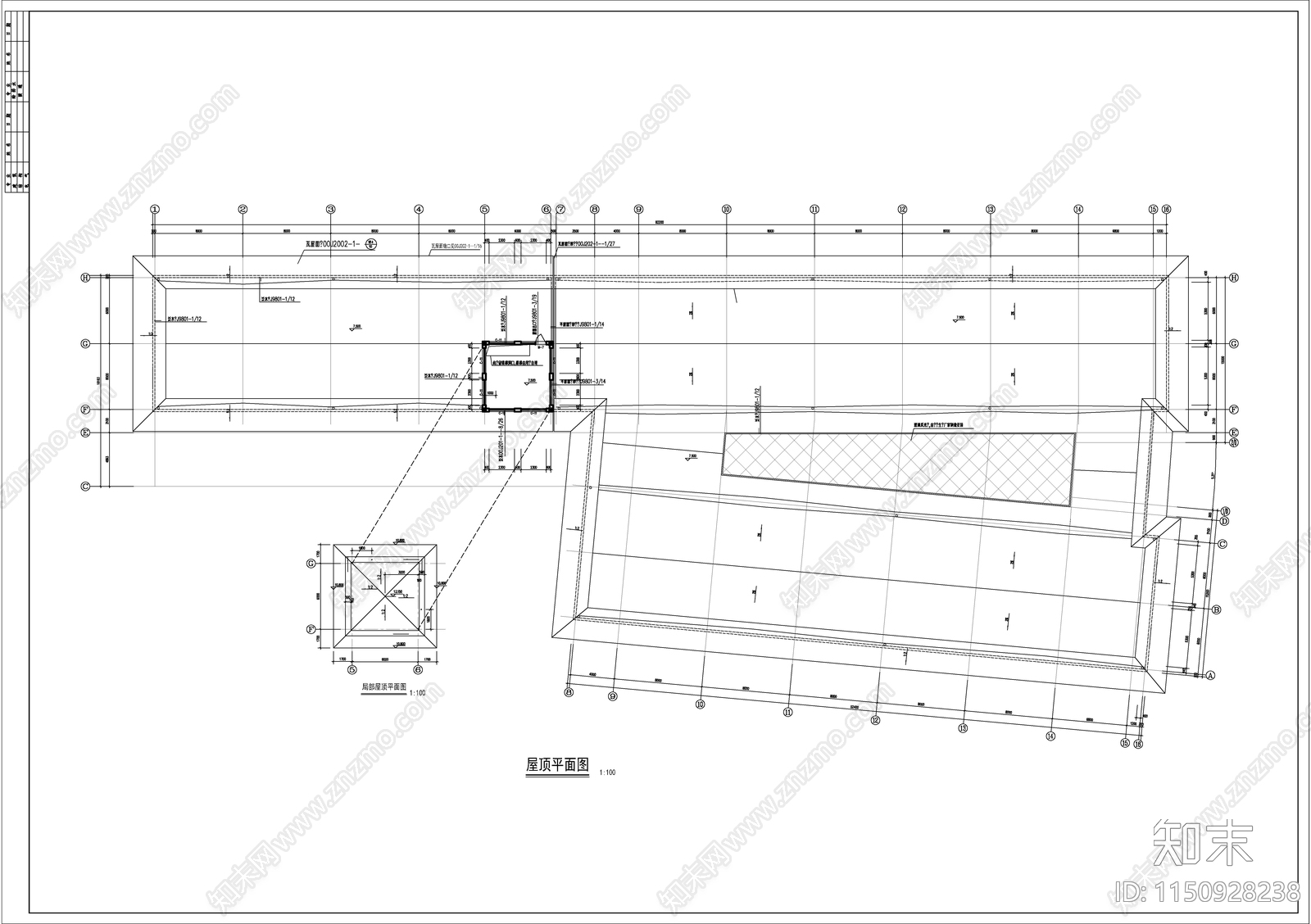 商业街建筑图cad施工图下载【ID:1150928238】