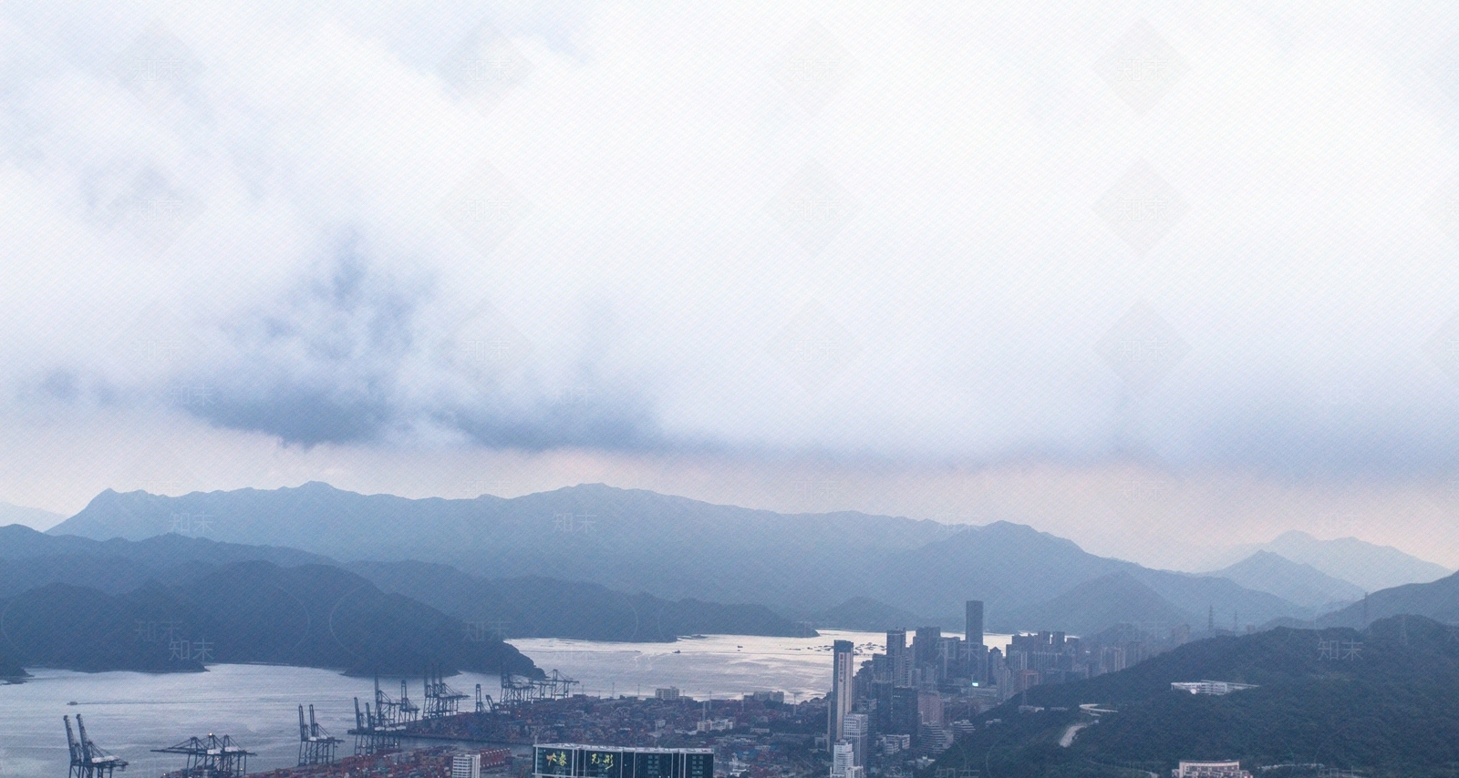 城市背景高清贴图材质