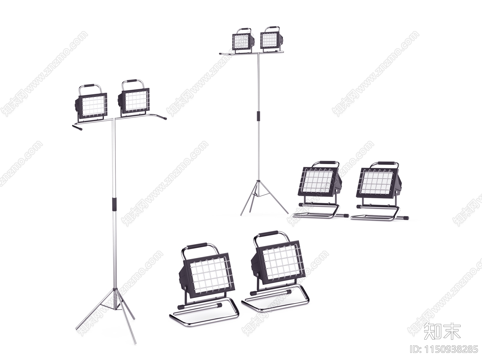 现代舞台灯3D模型下载【ID:1150938285】