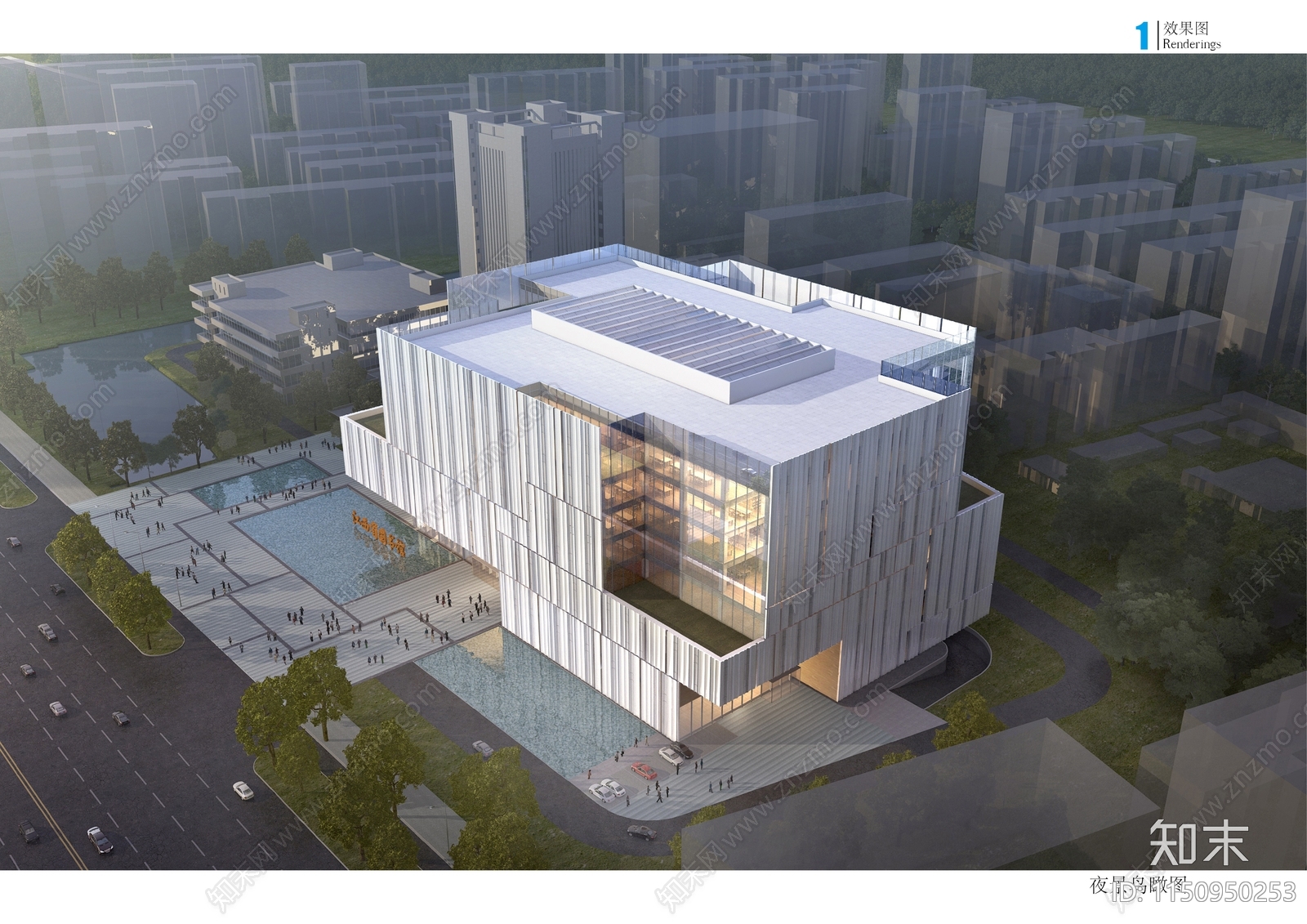 江西省图书馆室内cad施工图下载【ID:1150950253】