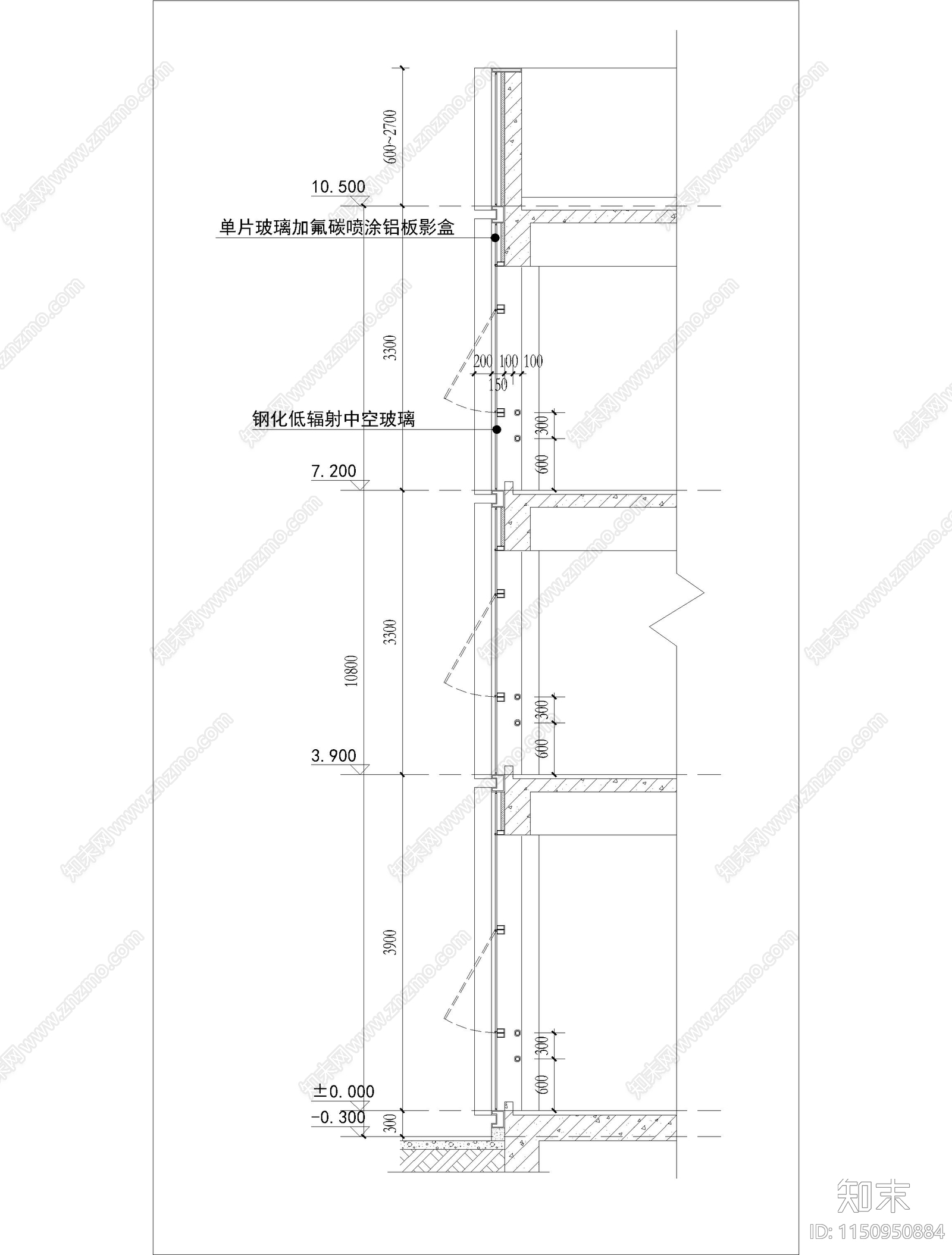 幼儿园办公楼室内cad施工图下载【ID:1150950884】