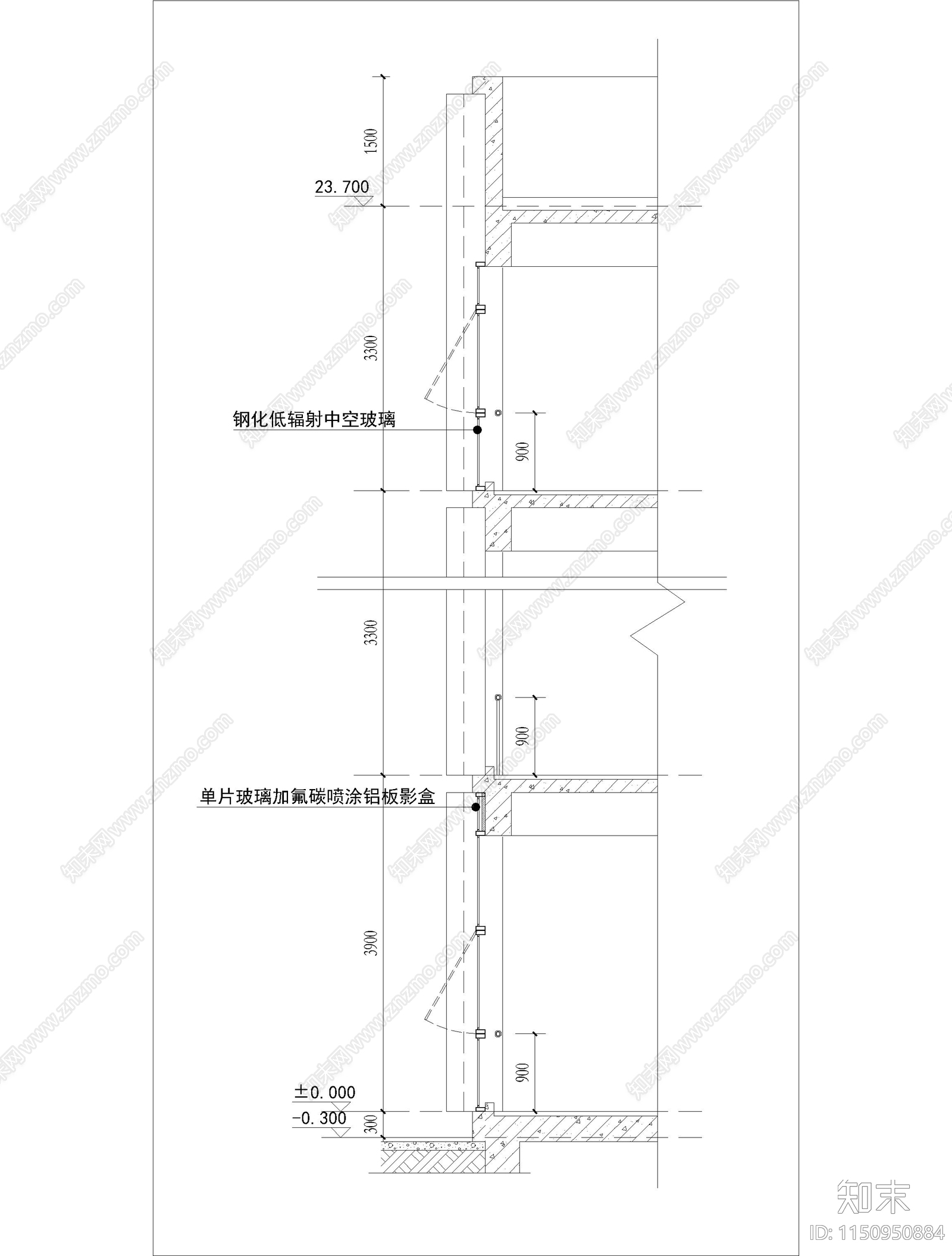 幼儿园办公楼室内cad施工图下载【ID:1150950884】