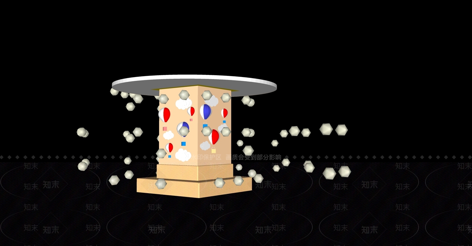 现代商场休闲区SU模型下载【ID:1150973373】