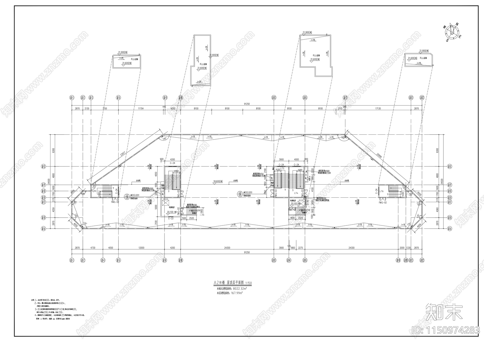 嘉利新世界商业街建筑cad施工图下载【ID:1150974283】