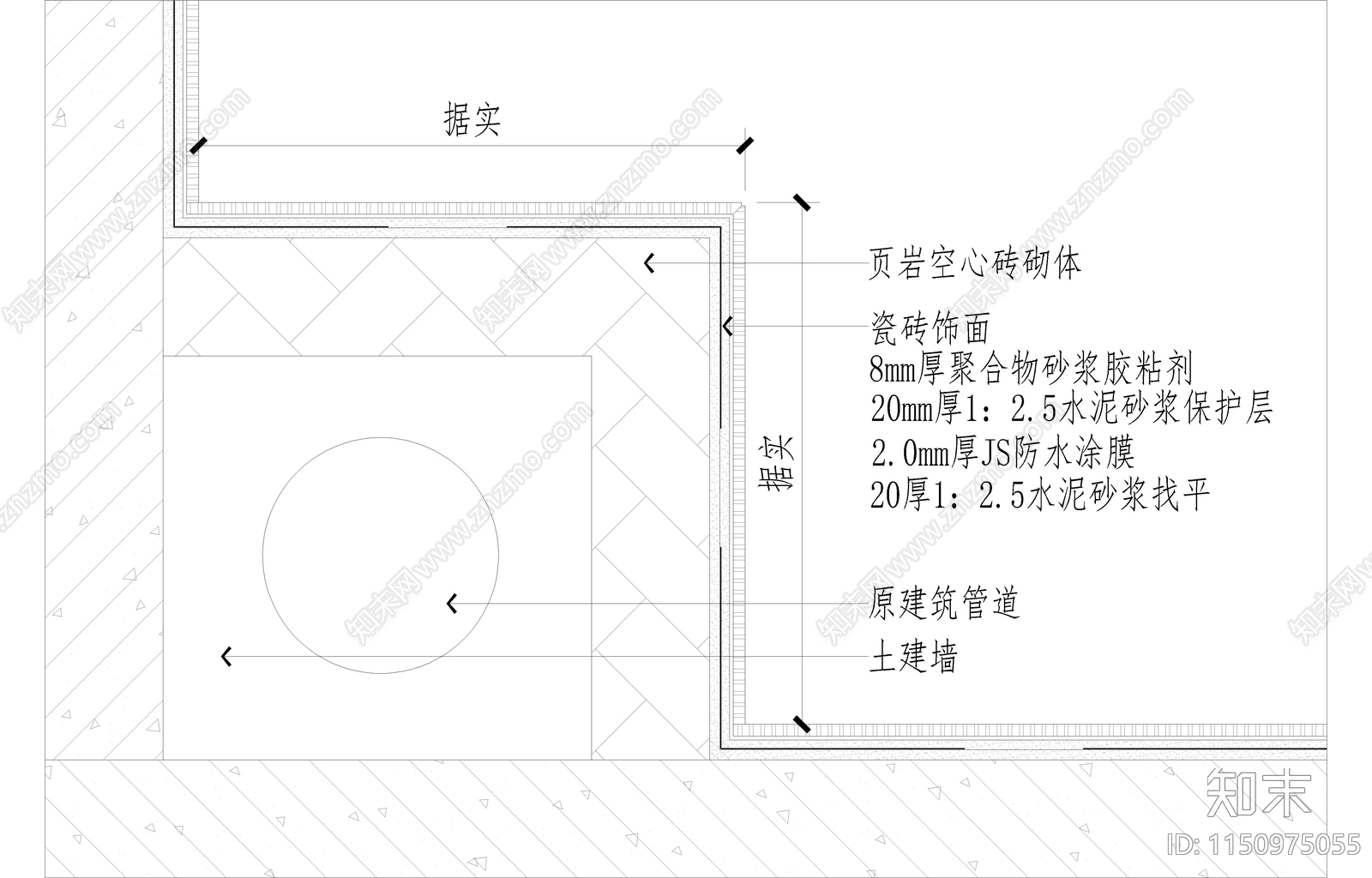 建筑包管节点图施工图下载【ID:1150975055】