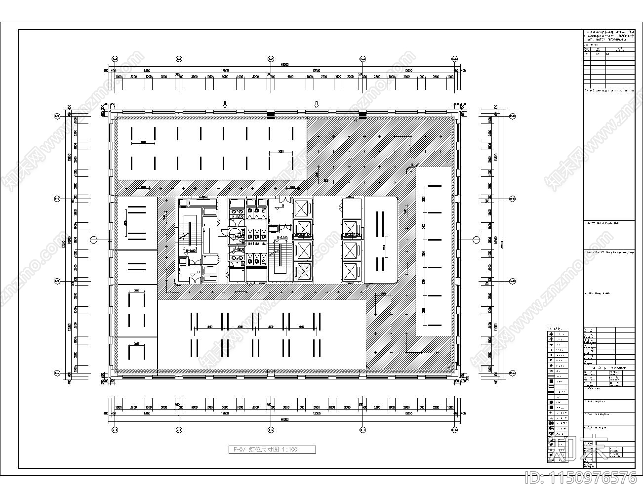 1570平直播商学院培训中心室内cad施工图下载【ID:1150976576】