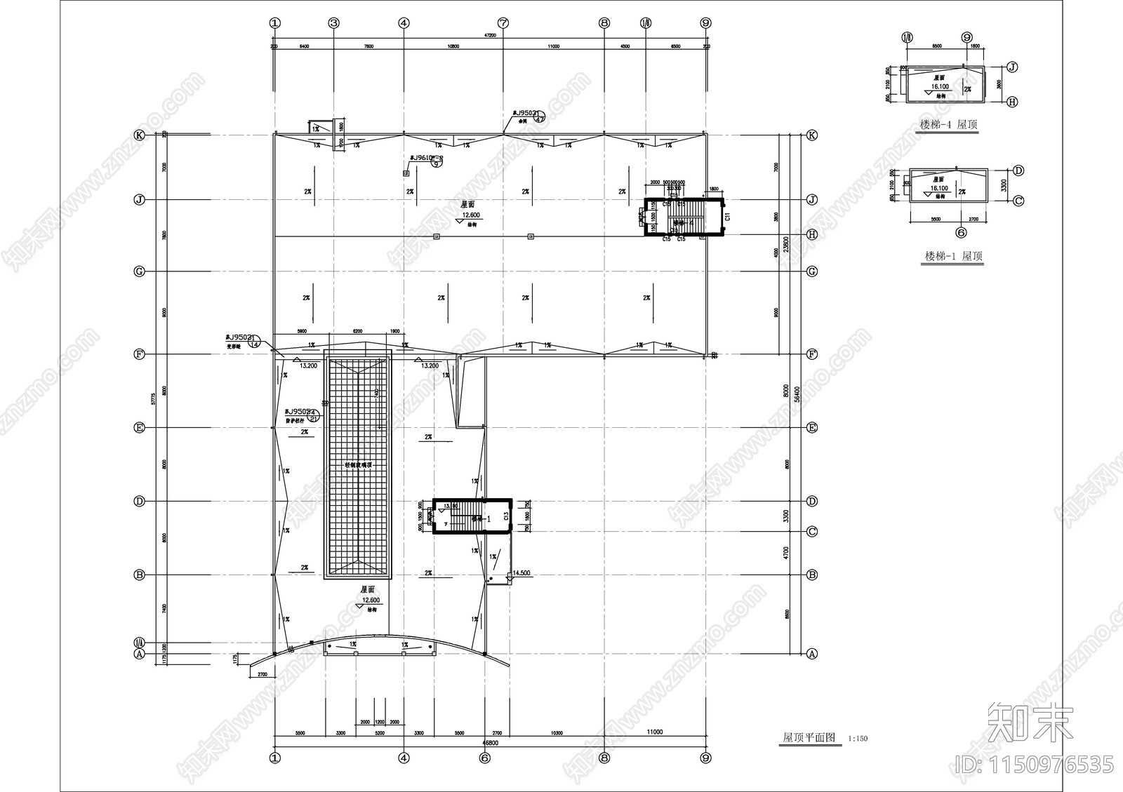 某文化娱乐会所室内cad施工图下载【ID:1150976535】