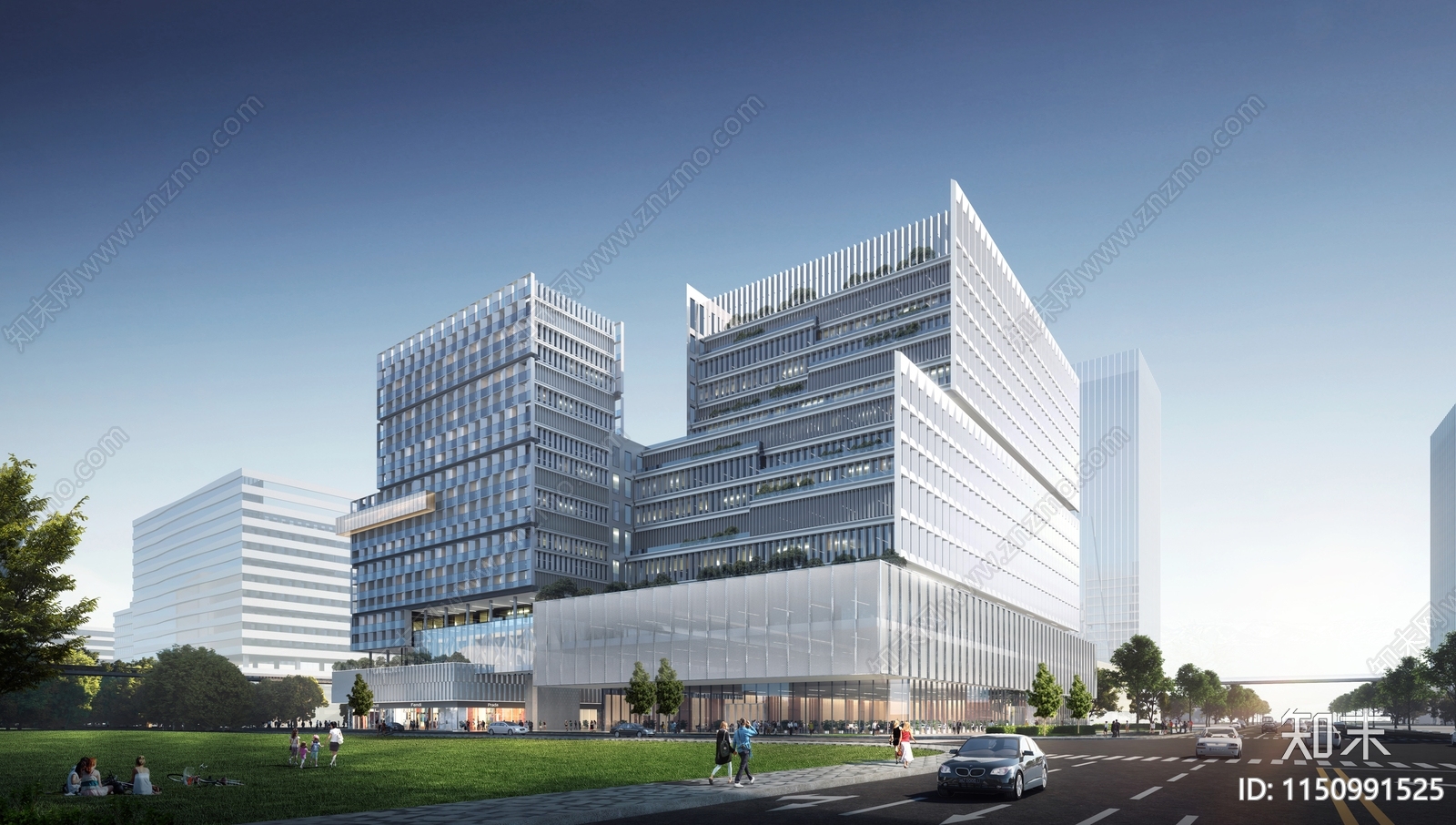 现代深圳万丰B区05地块办公建筑方案文本下载【ID:1150991525】_【知末方案文本库】