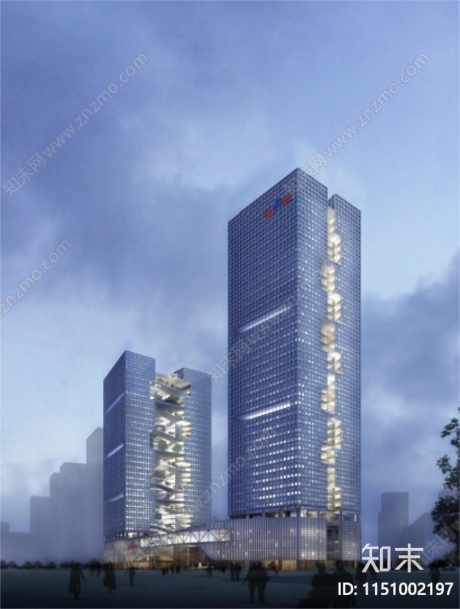 百度国际大厦东塔楼建筑施工图下载【ID:1151002197】