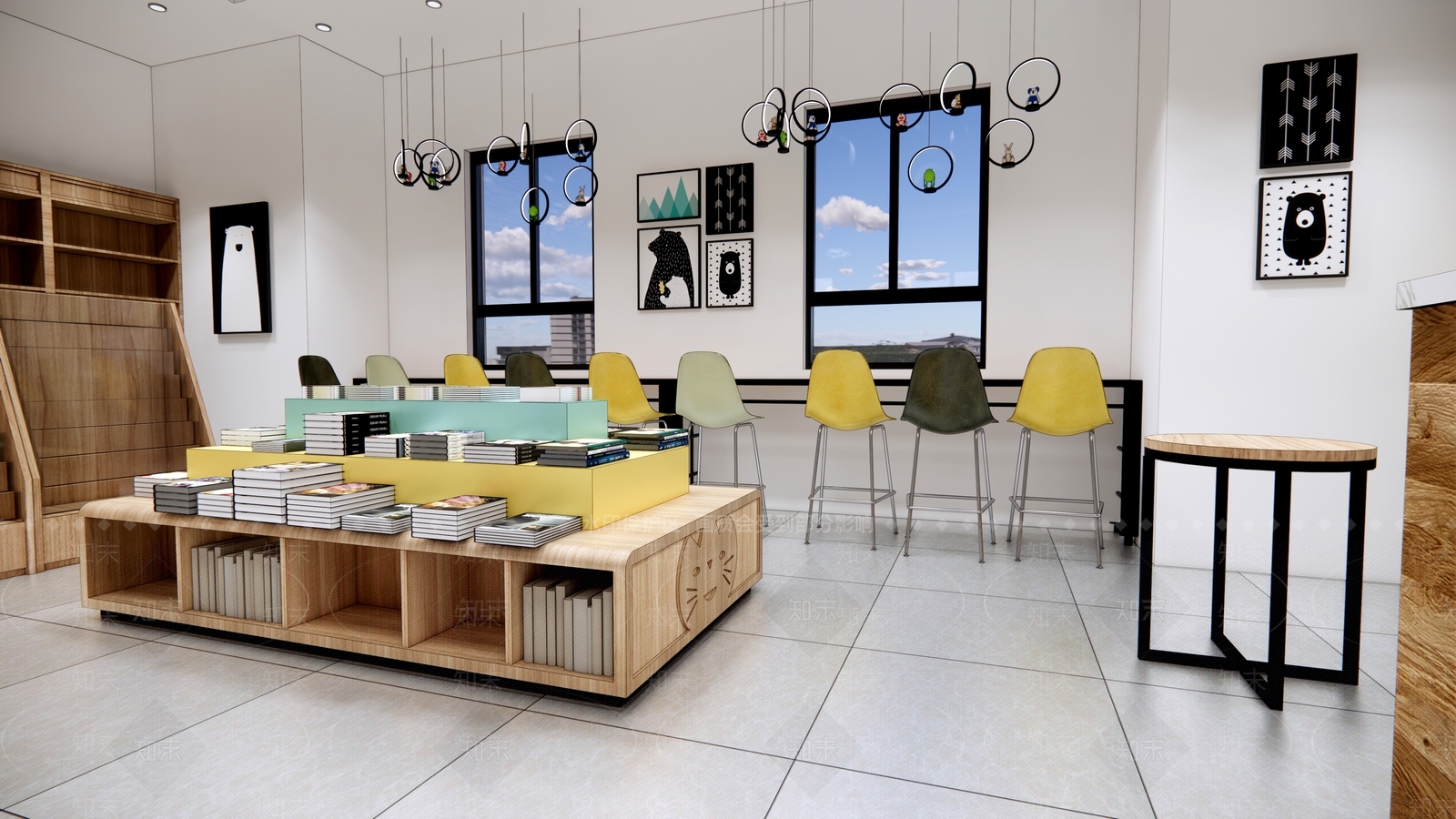 现代小学书店SU模型下载【ID:1151014595】