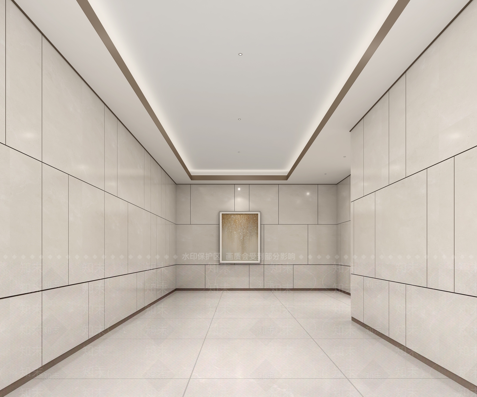 现代室内停车场3D模型下载【ID:1151019249】