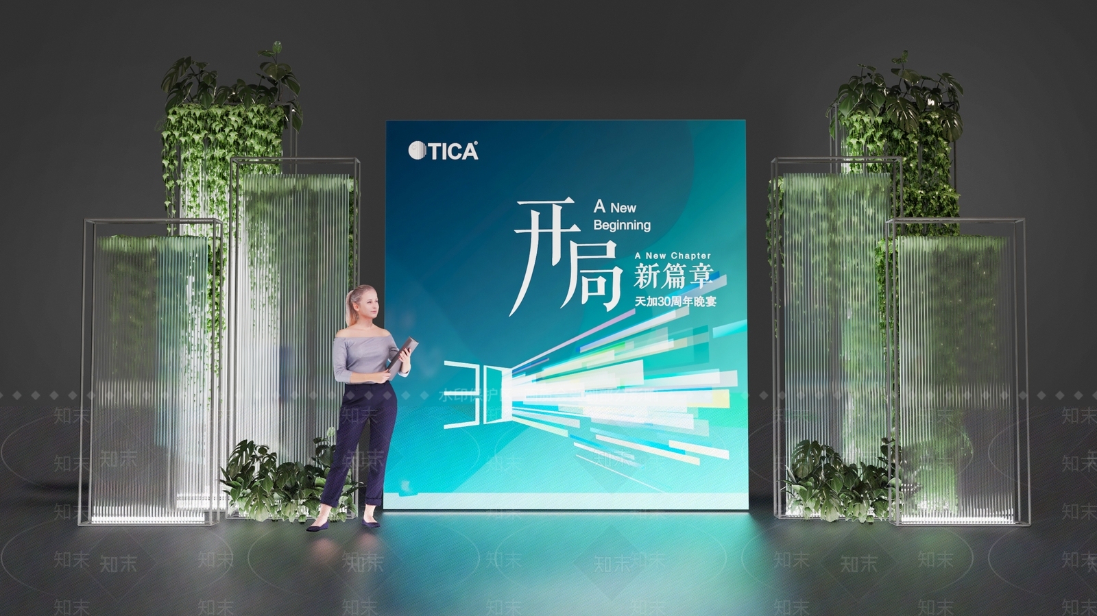 植物墙3D模型下载【ID:1151022975】