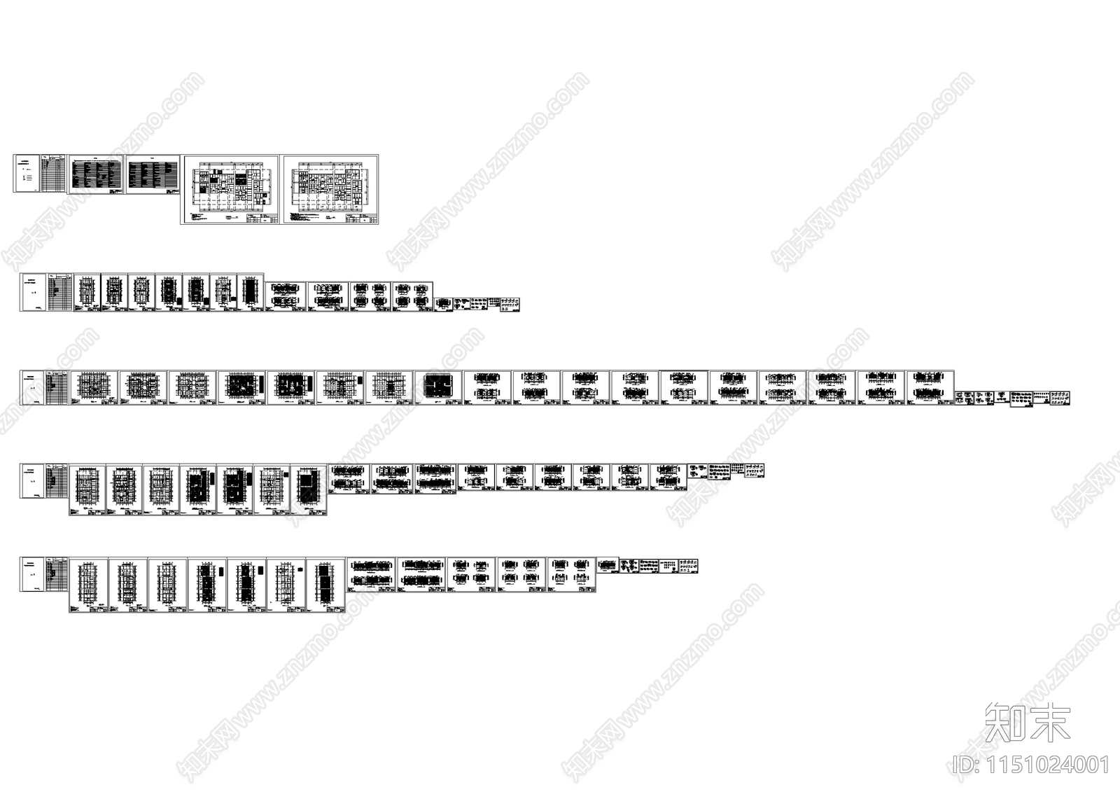 湖南地区传统民居修缮设计cad施工图下载【ID:1151024001】