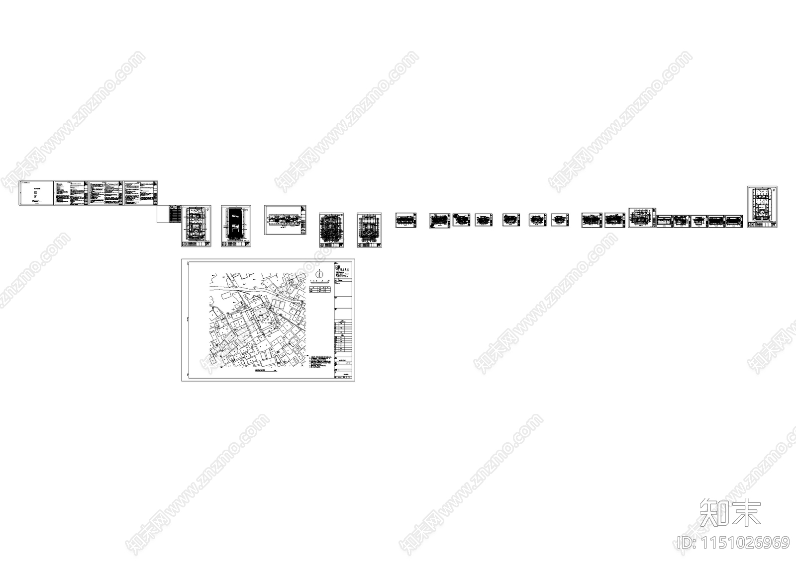 浙江省江山市凤里姜氏宗祠修缮设计施工图下载【ID:1151026969】