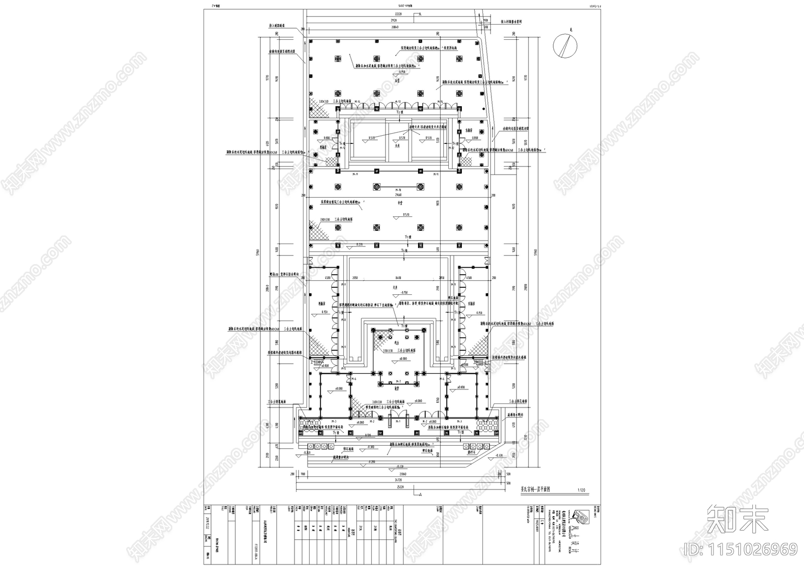 浙江省江山市凤里姜氏宗祠修缮设计施工图下载【ID:1151026969】