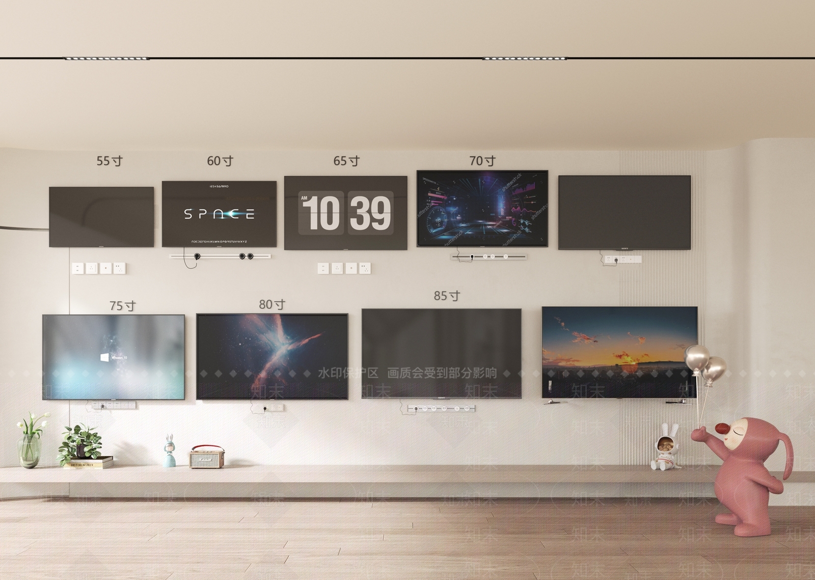 电视机SU模型下载【ID:1151042841】