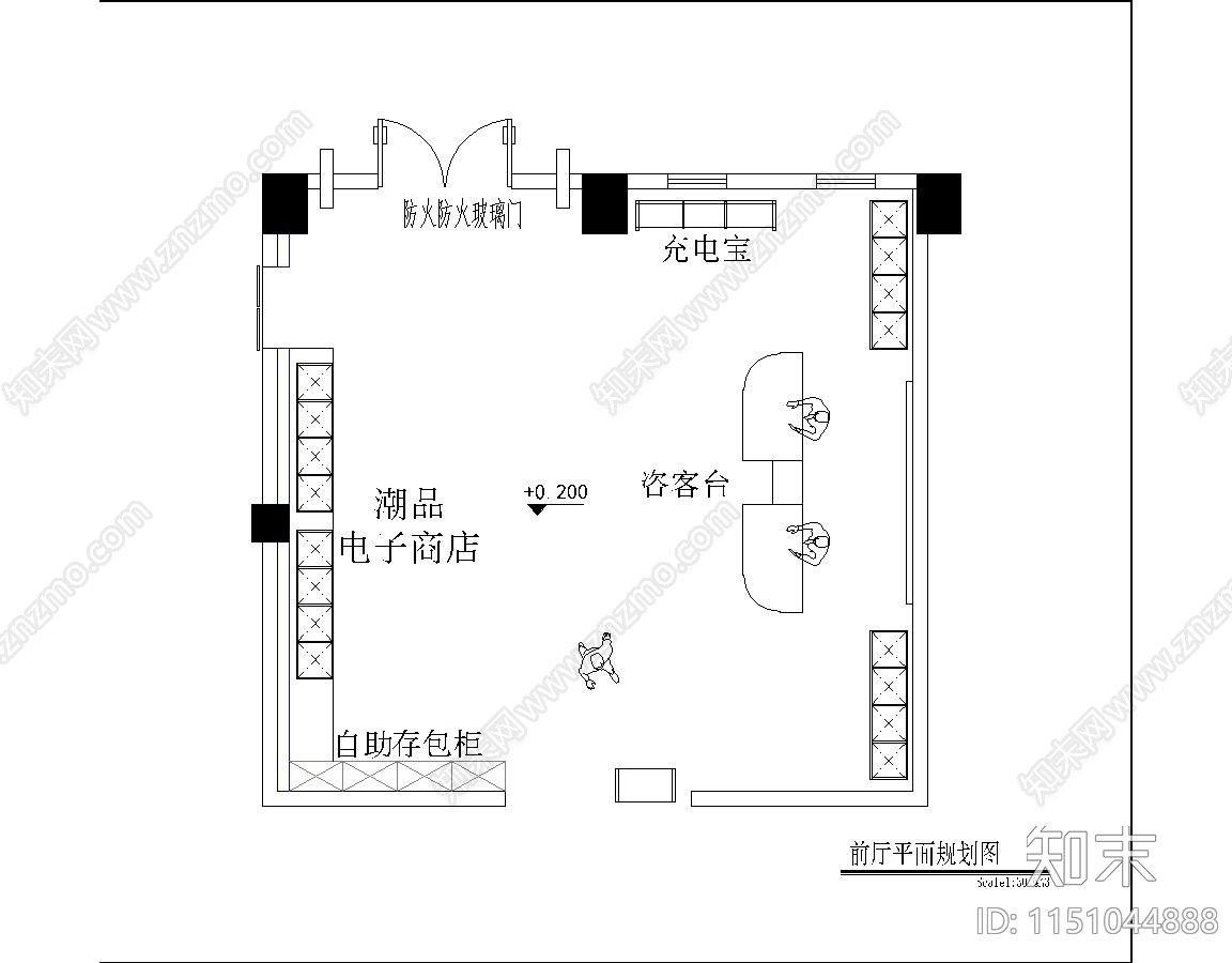 KTV室内cad施工图下载【ID:1151044888】