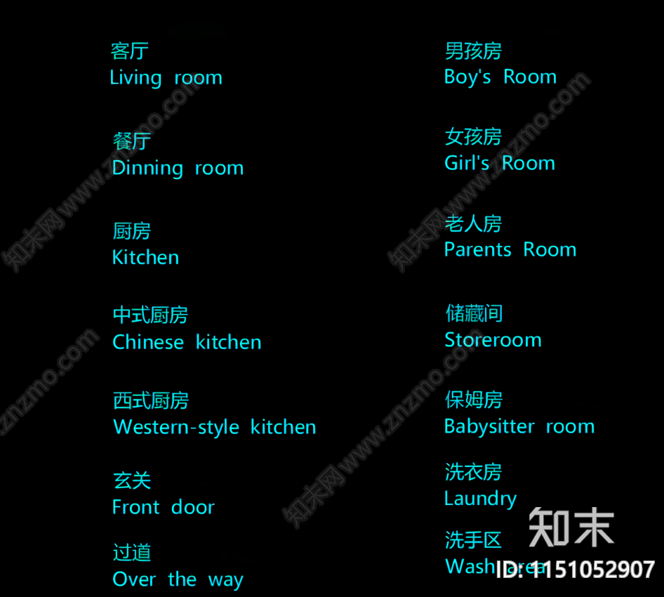 家装动态图库cad施工图下载【ID:1151052907】