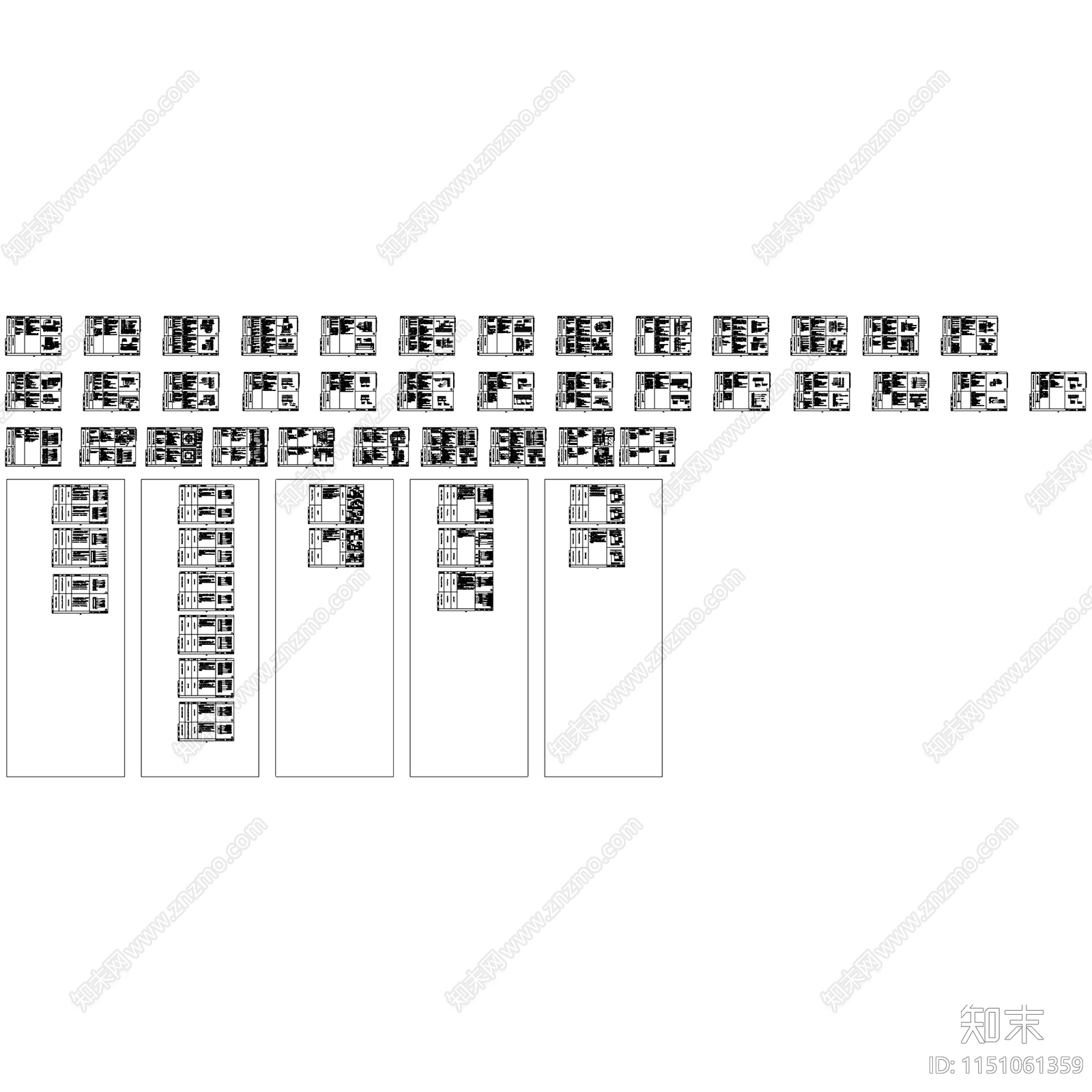 金螳螂地面墙面顶面室内装饰节点cad施工图下载【ID:1151061359】