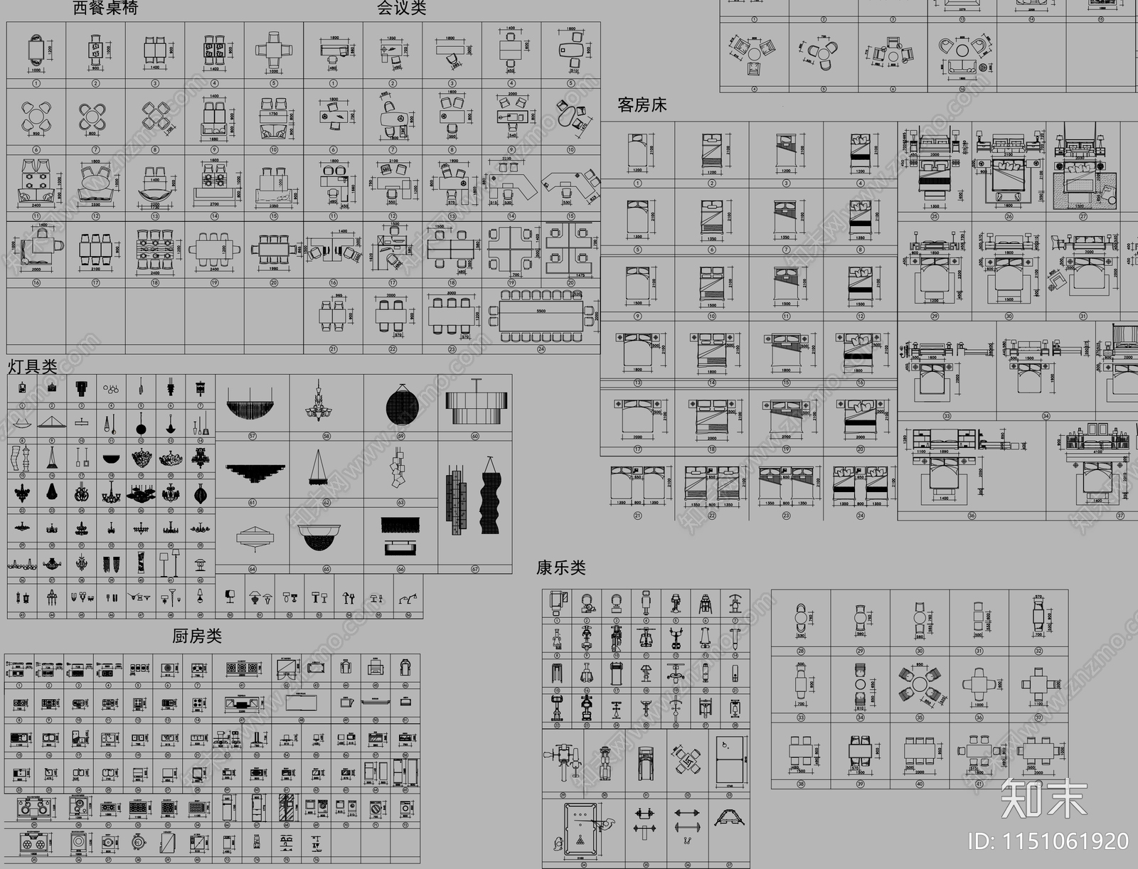 2024年最新工装综合图库cad施工图下载【ID:1151061920】